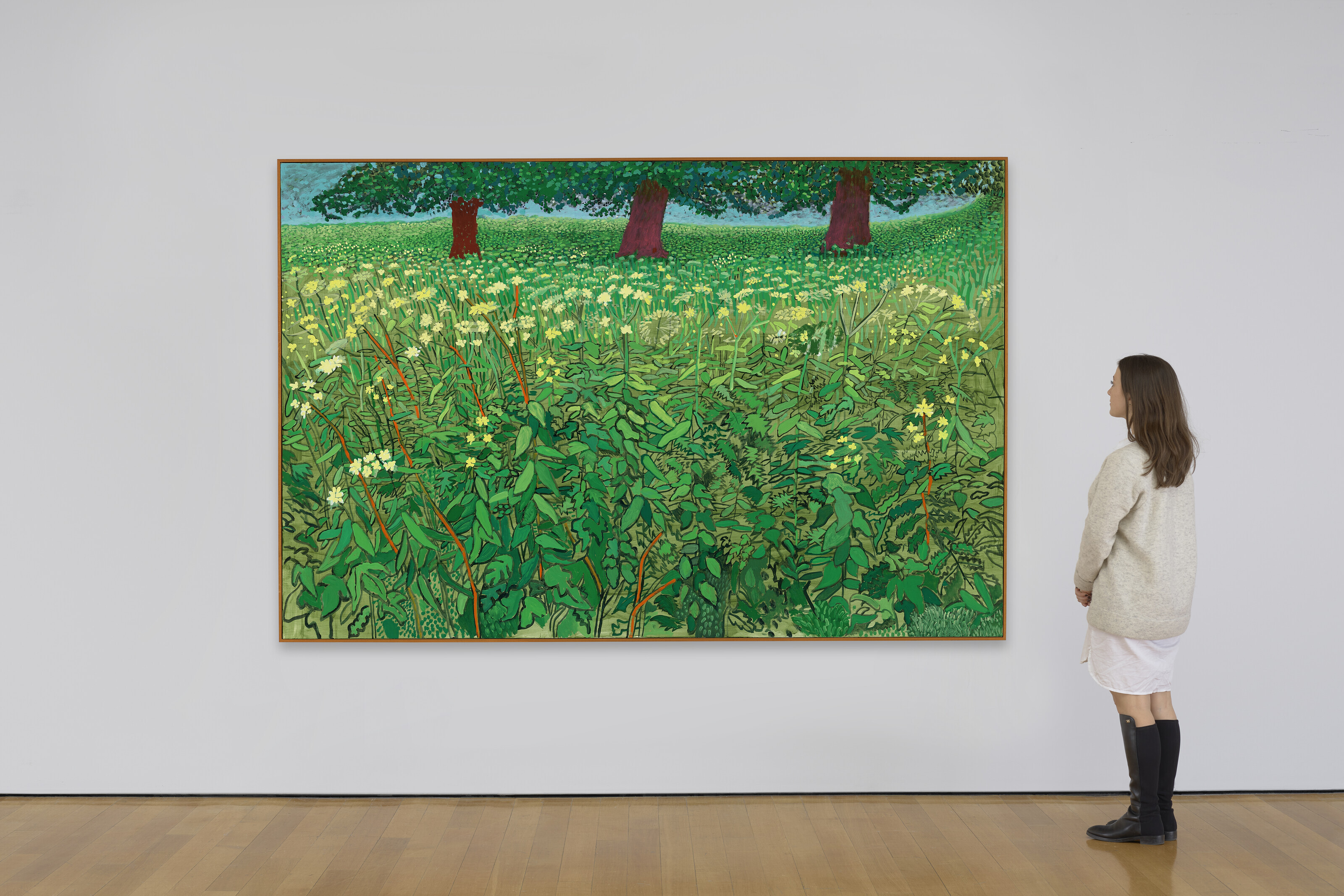 David Hockney — Кружево Королевы Анны близ Килхэма, изображение 4