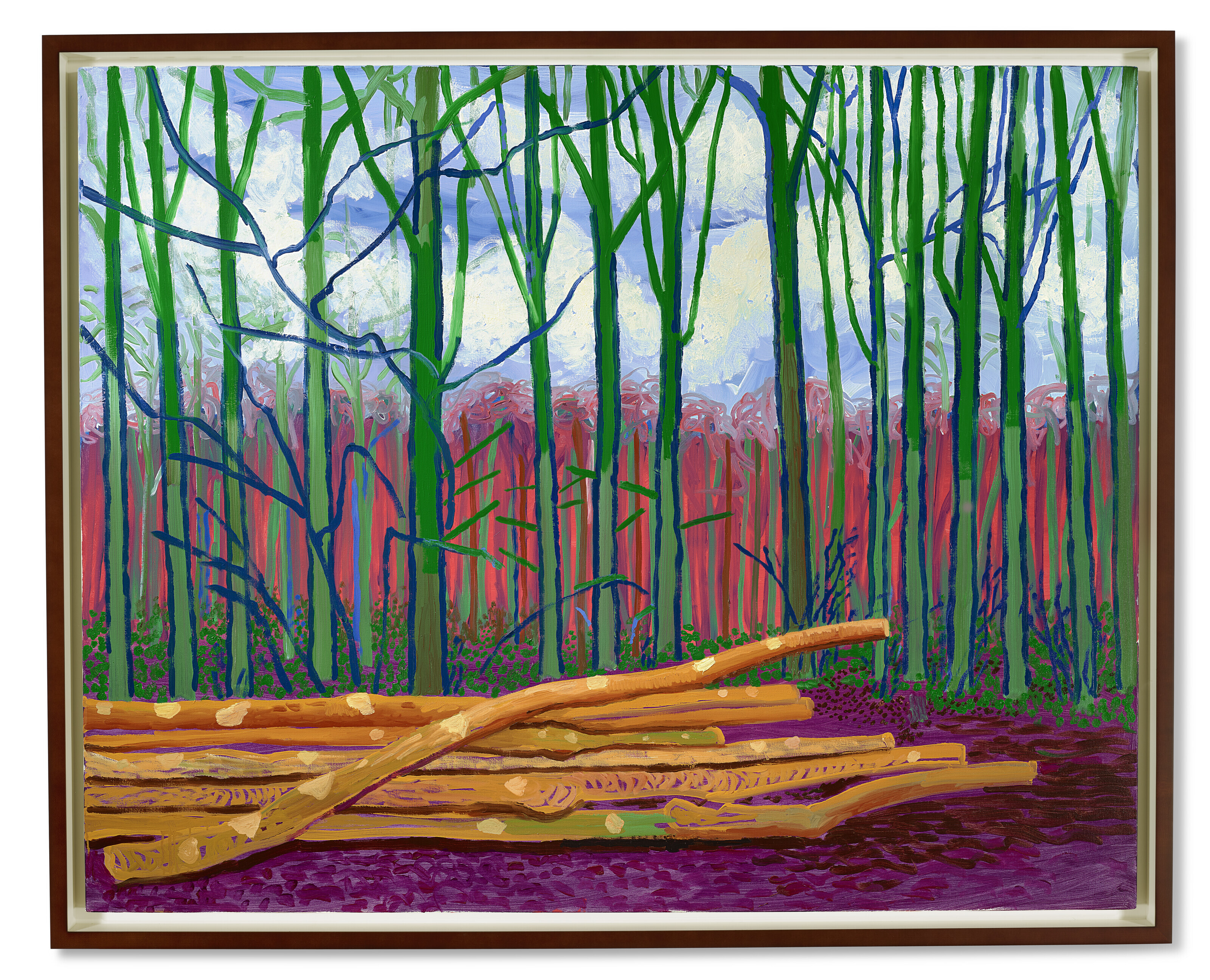 David Hockney — Поваленные деревья, изображение 2