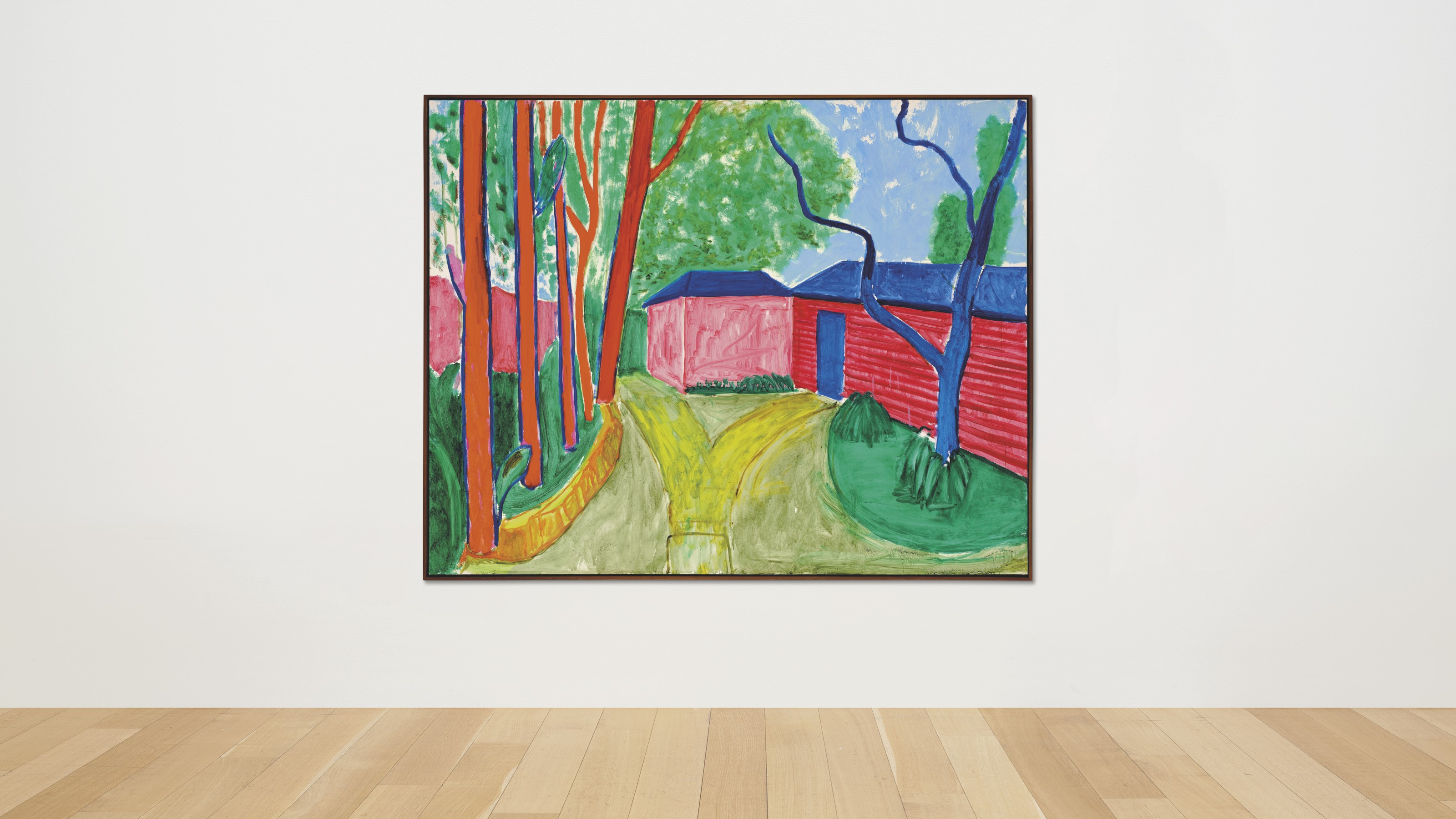 David Hockney — Сад гостевого дома, изображение 4