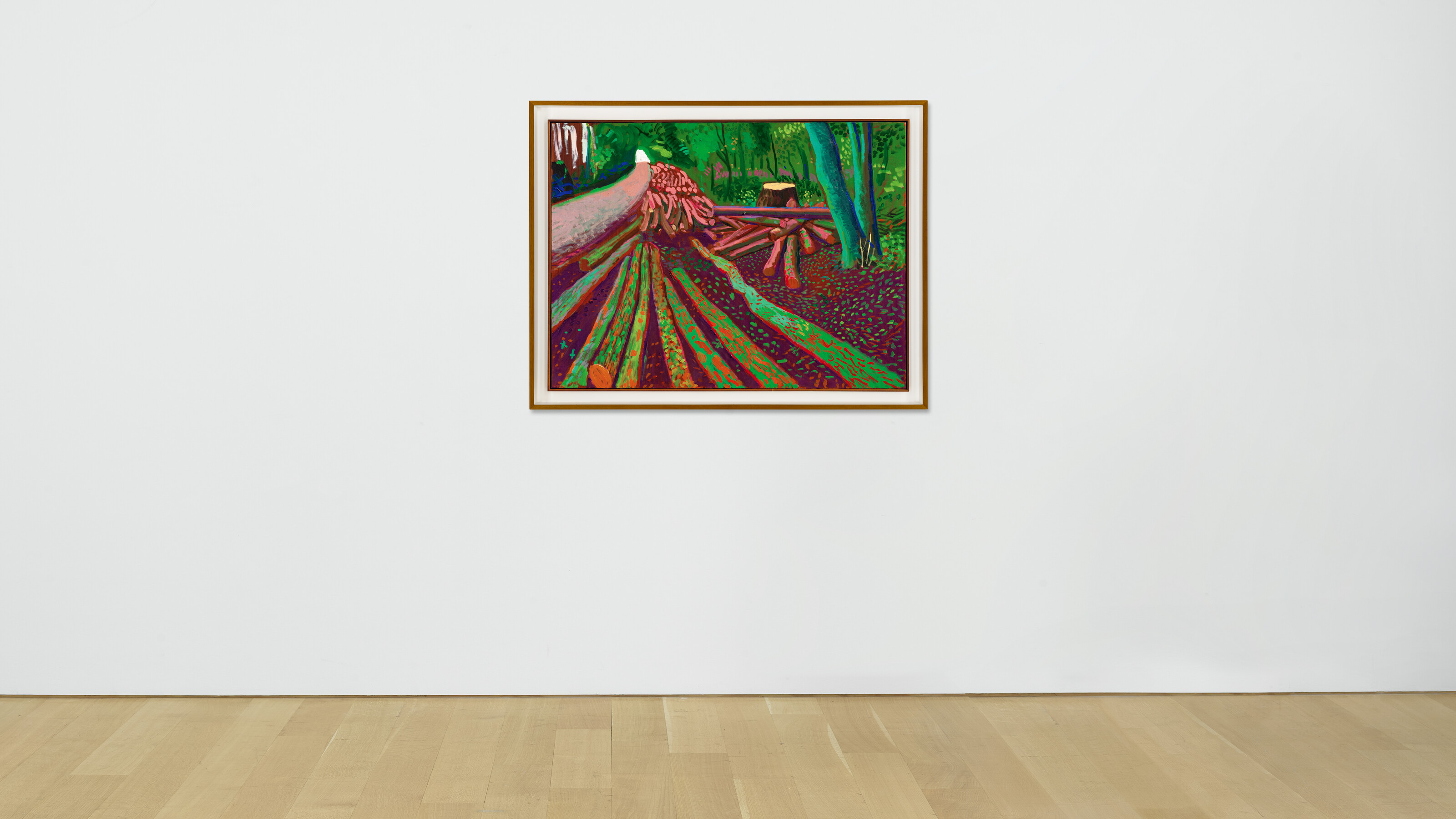 David Hockney — Еще больше древесины из Уолдгейта, 13 октября 2009 года, изображение 3