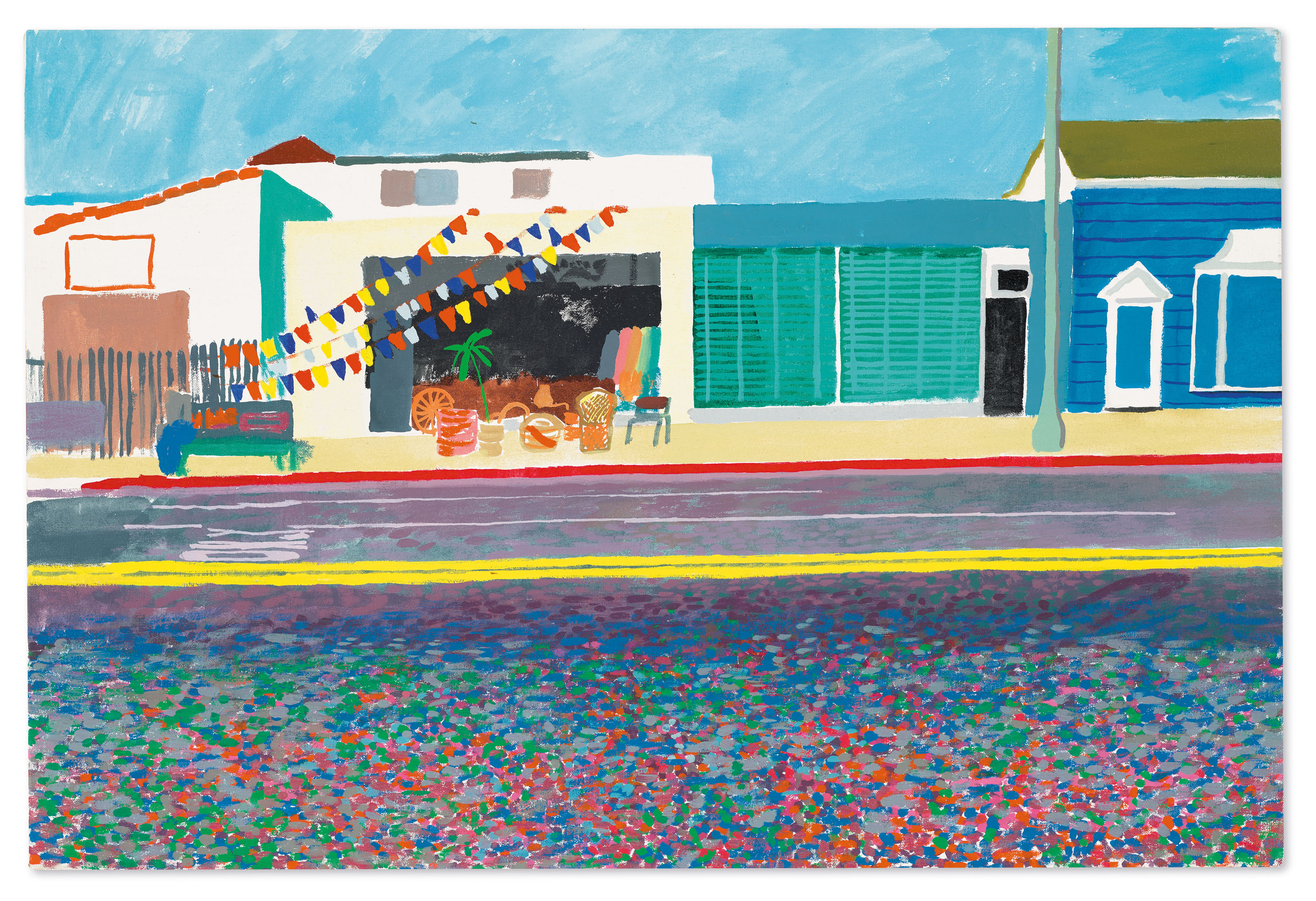 David Hockney — Бульвар Санта-Моника, изображение 2