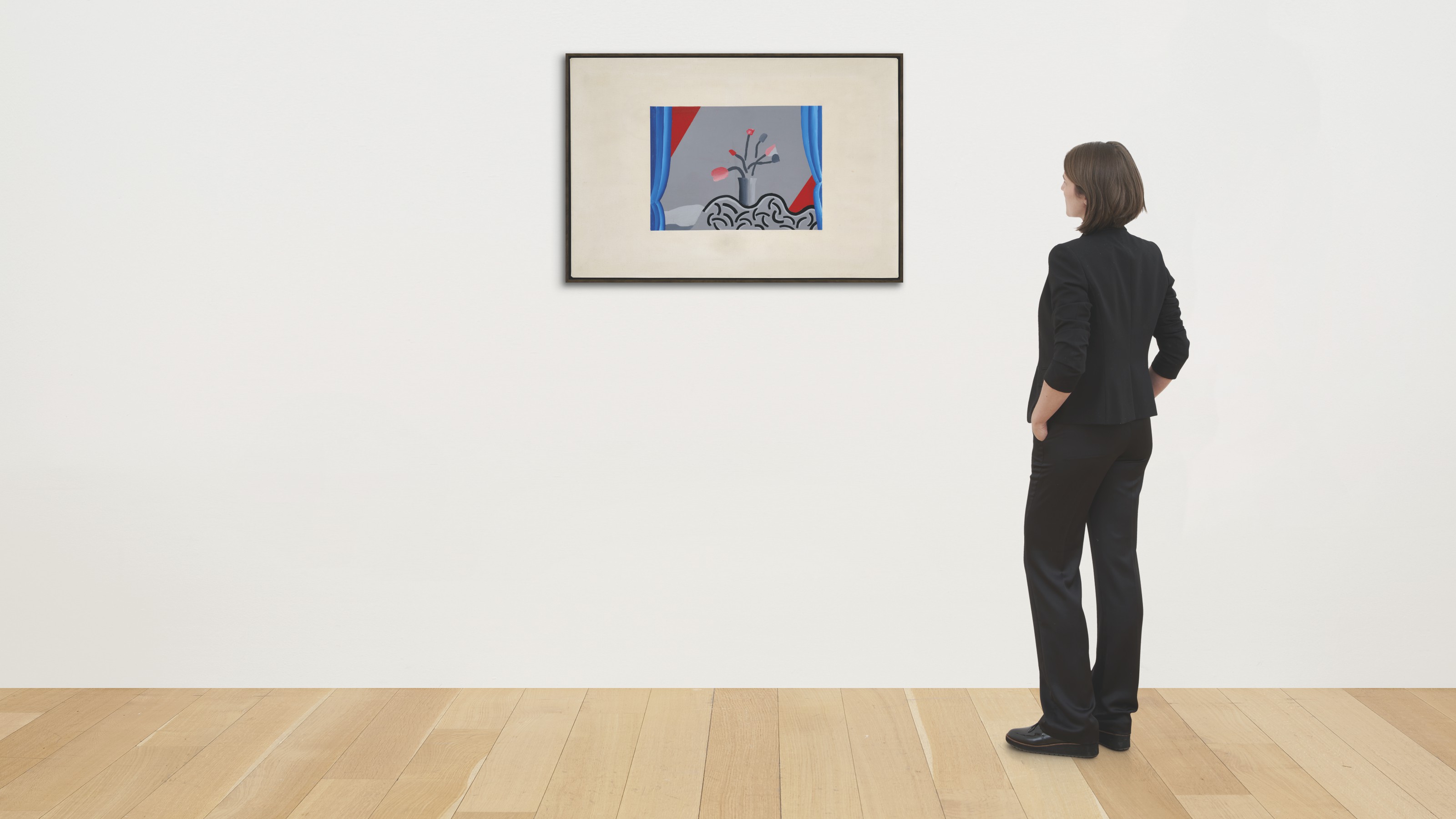 David Hockney — Натюрморт (Цветы), изображение 2