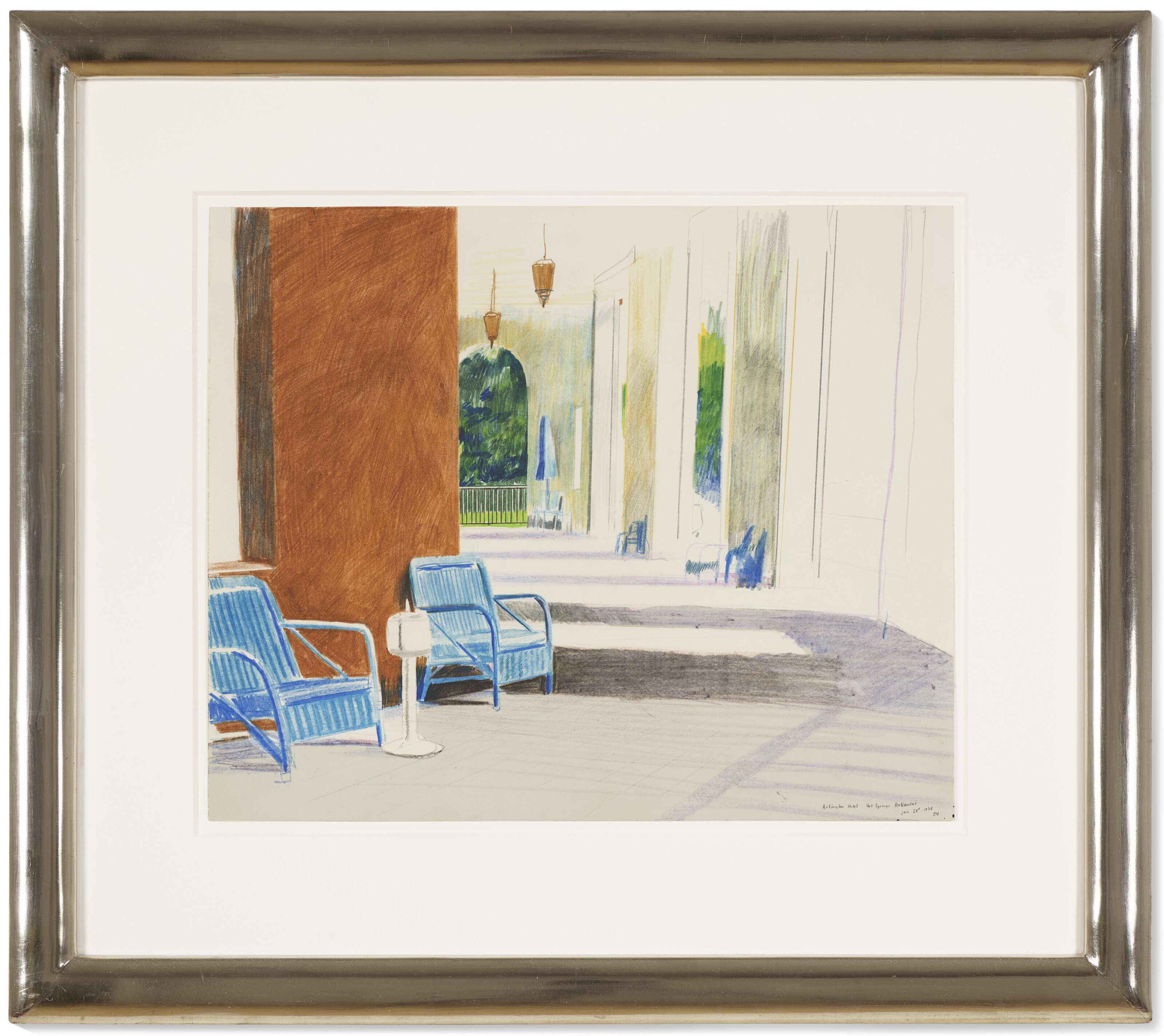 David Hockney — Отель "Арлингтон", Хот-Спрингс, Арканзас, изображение 2