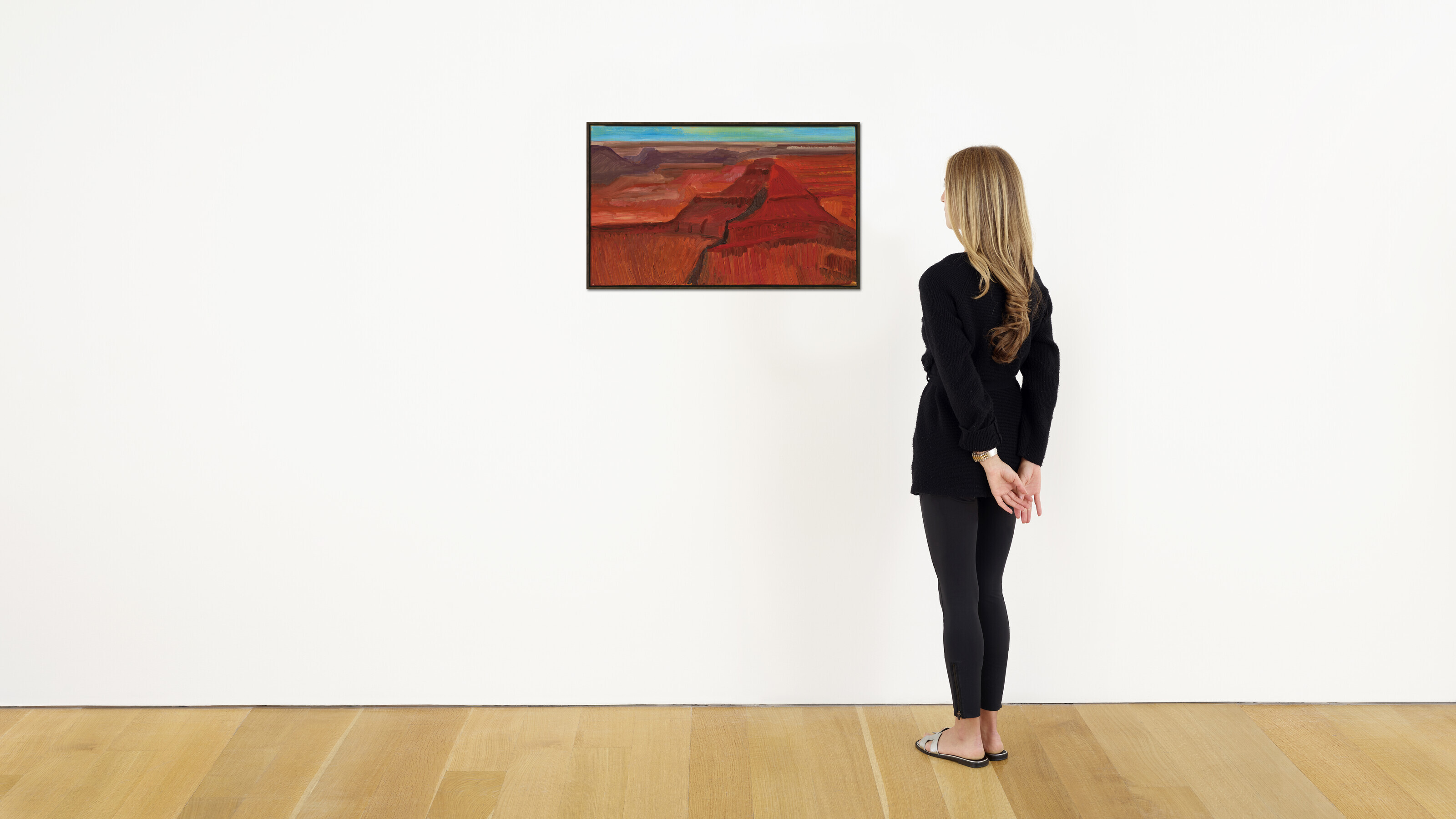David Hockney — Небольшое исследование Большого каньона, изображение 2