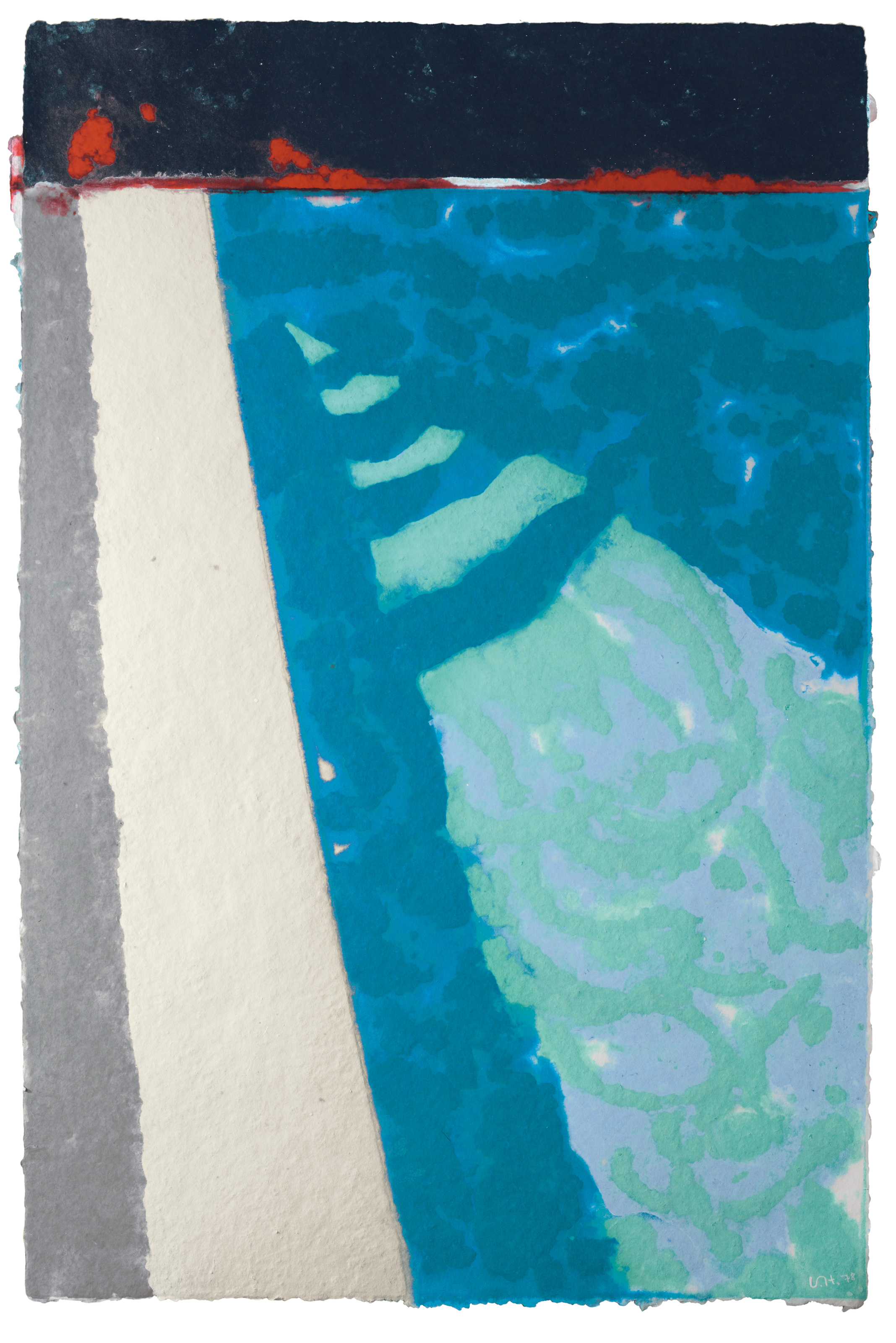 David Hockney — Шаги с тенью