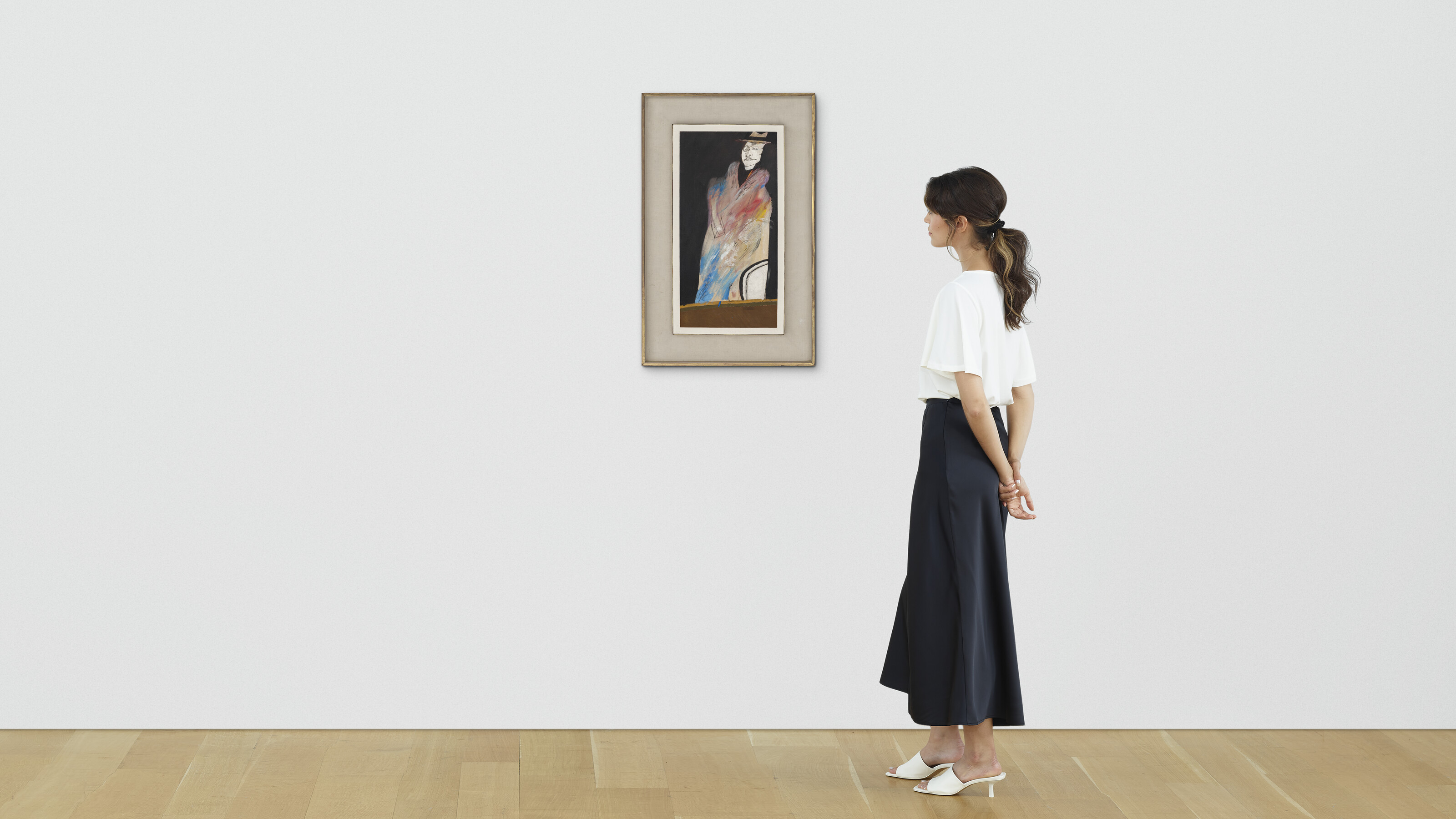 David Hockney — Мужчина в дорогом пальто, изображение 4