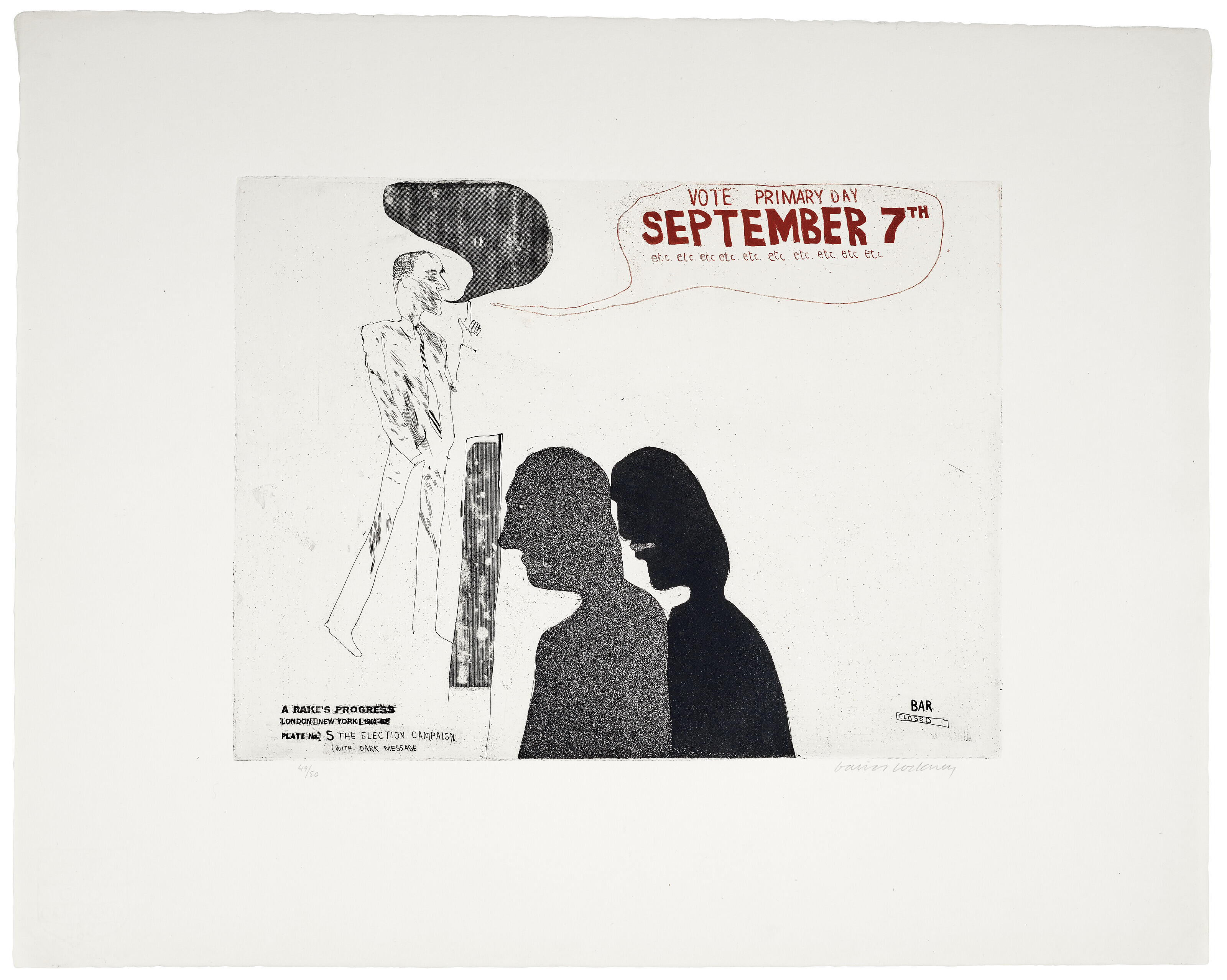 David Hockney — Прогресс повесы, изображение 11