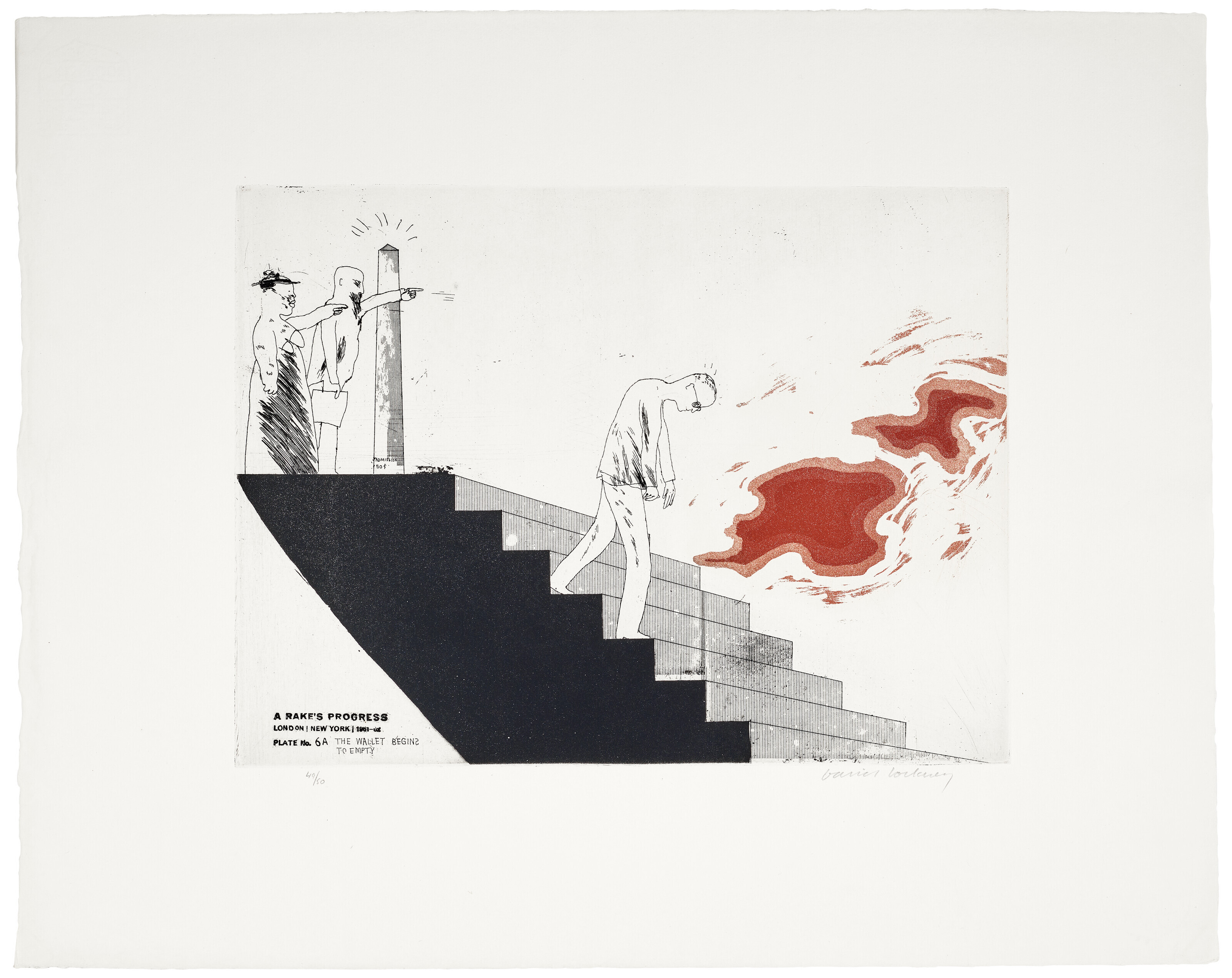 David Hockney — Прогресс повесы, изображение 14