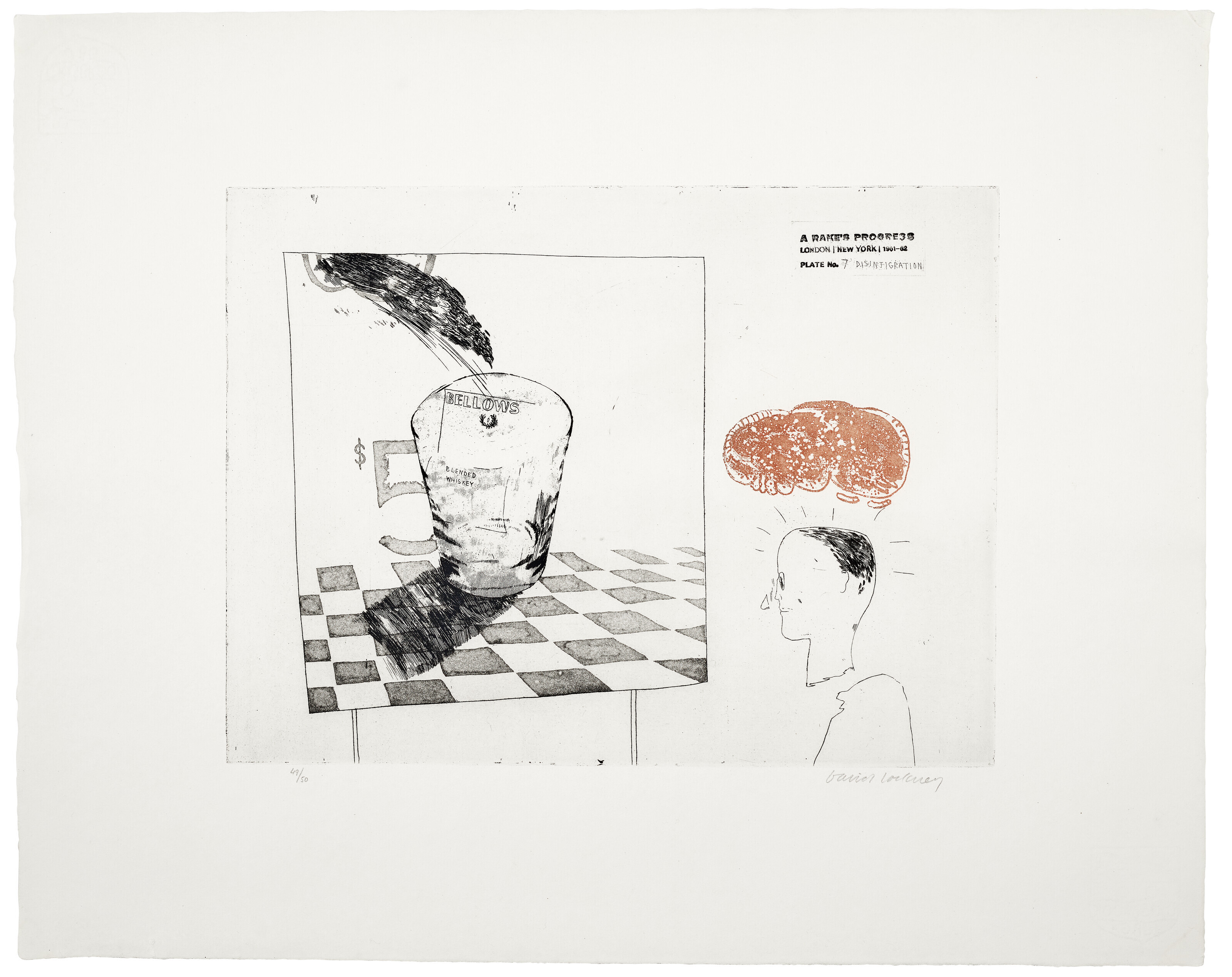 David Hockney — Прогресс повесы, изображение 15