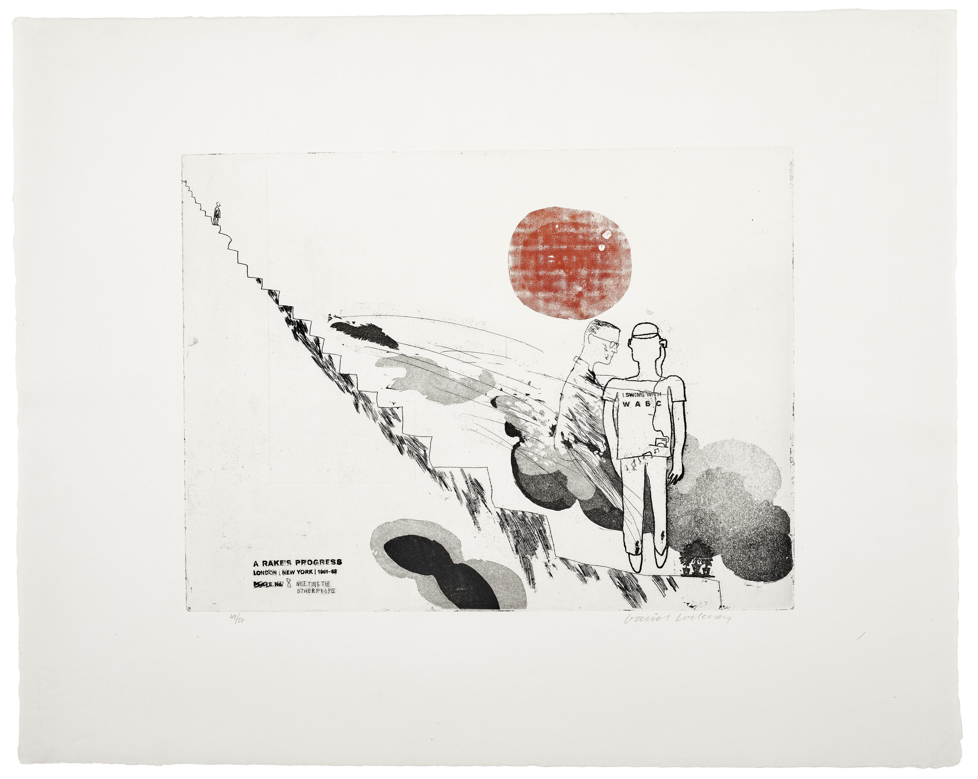 David Hockney — Прогресс повесы, изображение 17