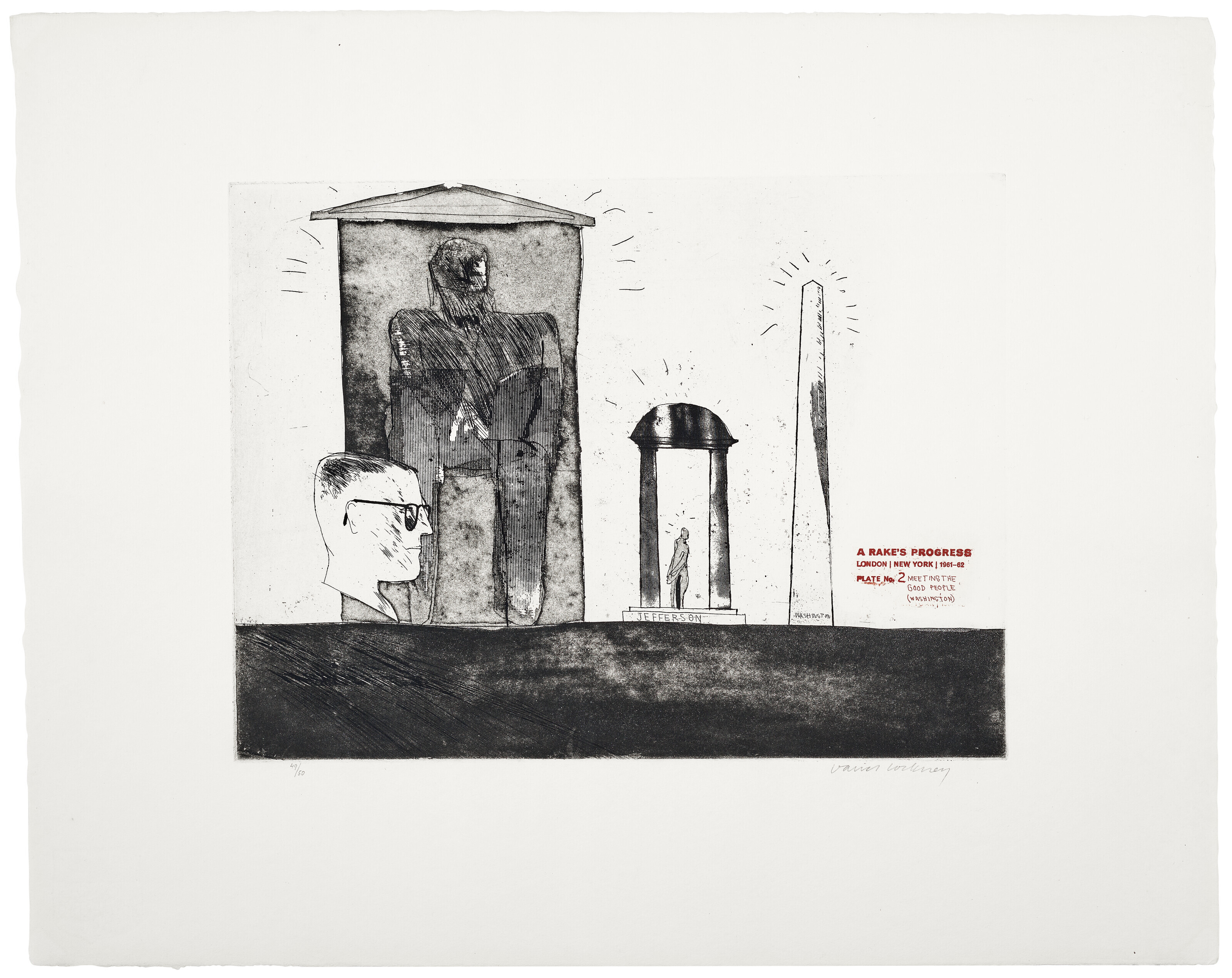 David Hockney — Прогресс повесы, изображение 5