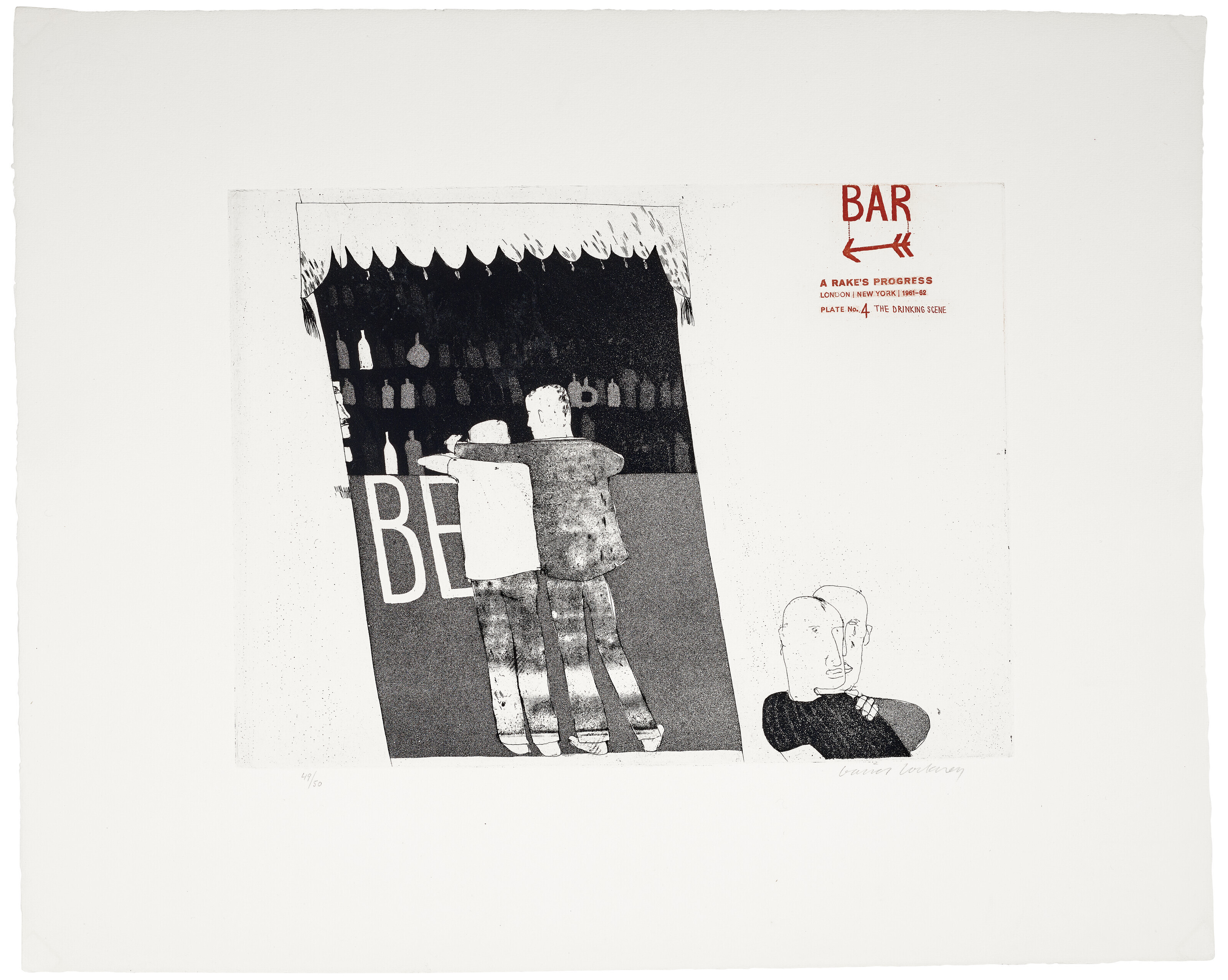 David Hockney — Прогресс повесы, изображение 9