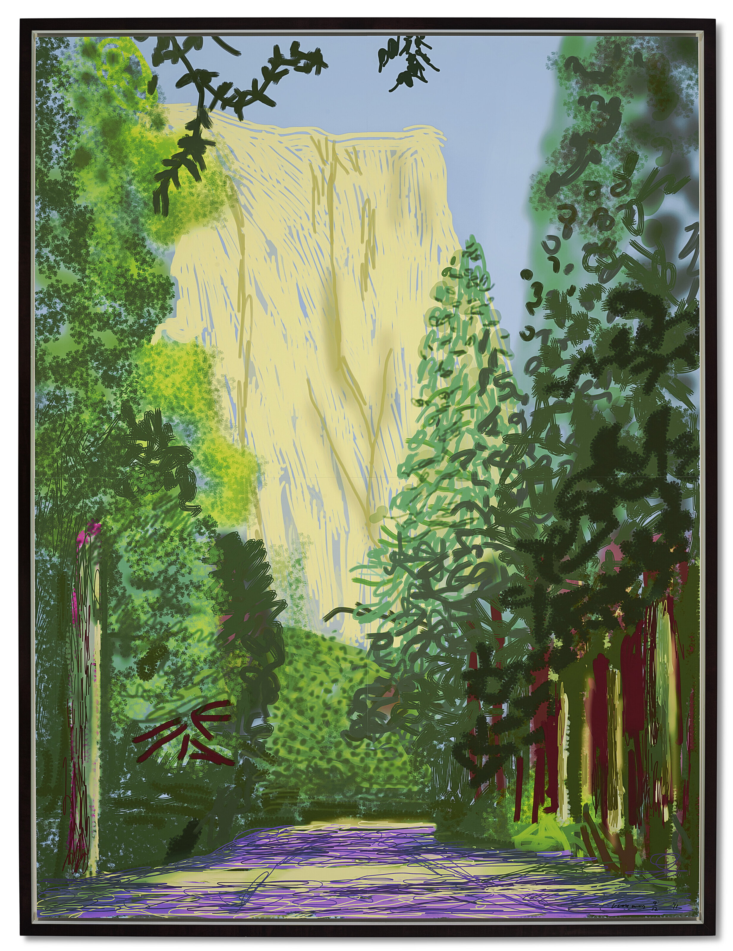 David Hockney — Йосемити II, 16 октября 2011, изображение 2
