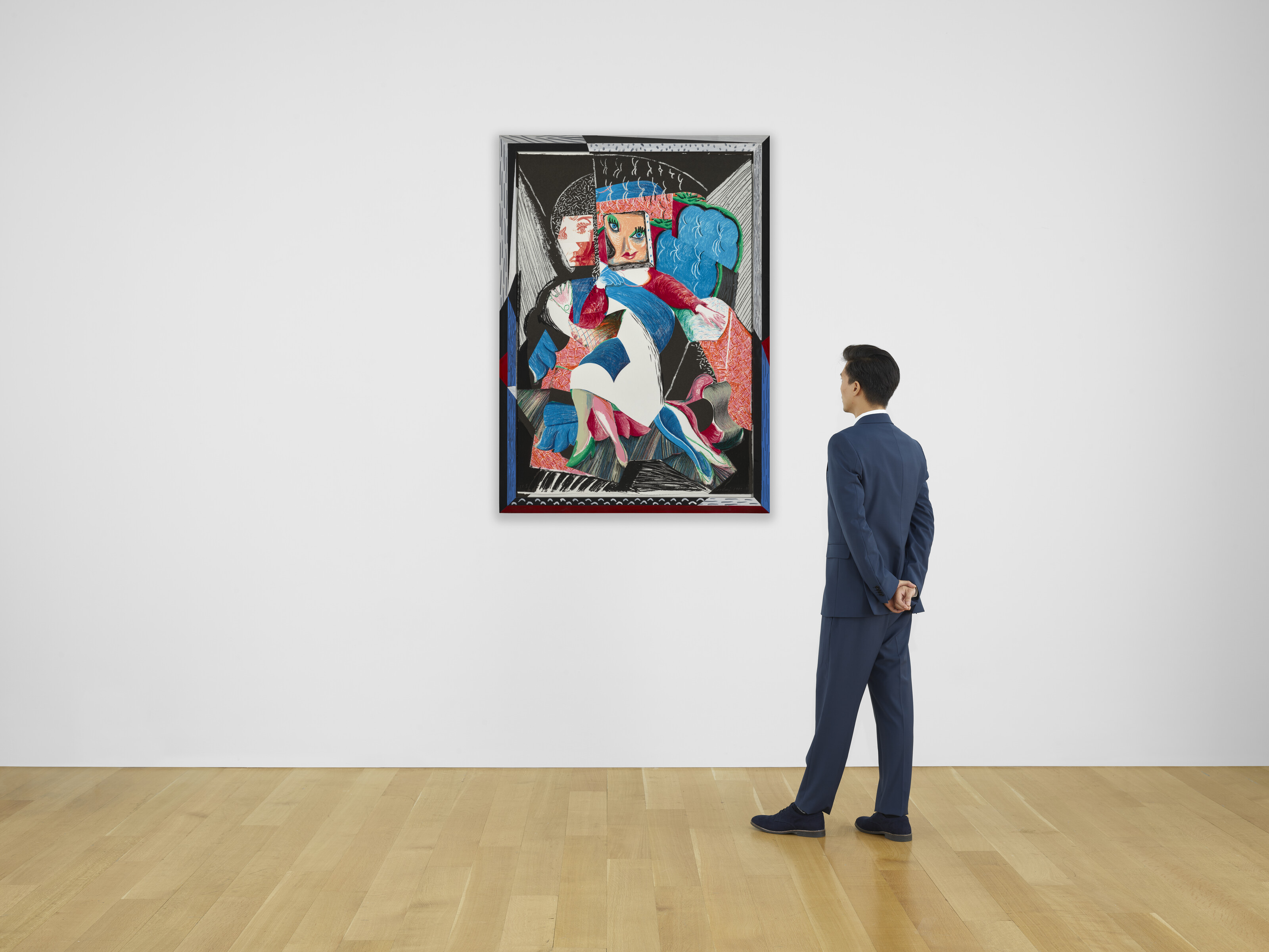 David Hockney — Изображение Селии из "Движущегося фокуса", изображение 2