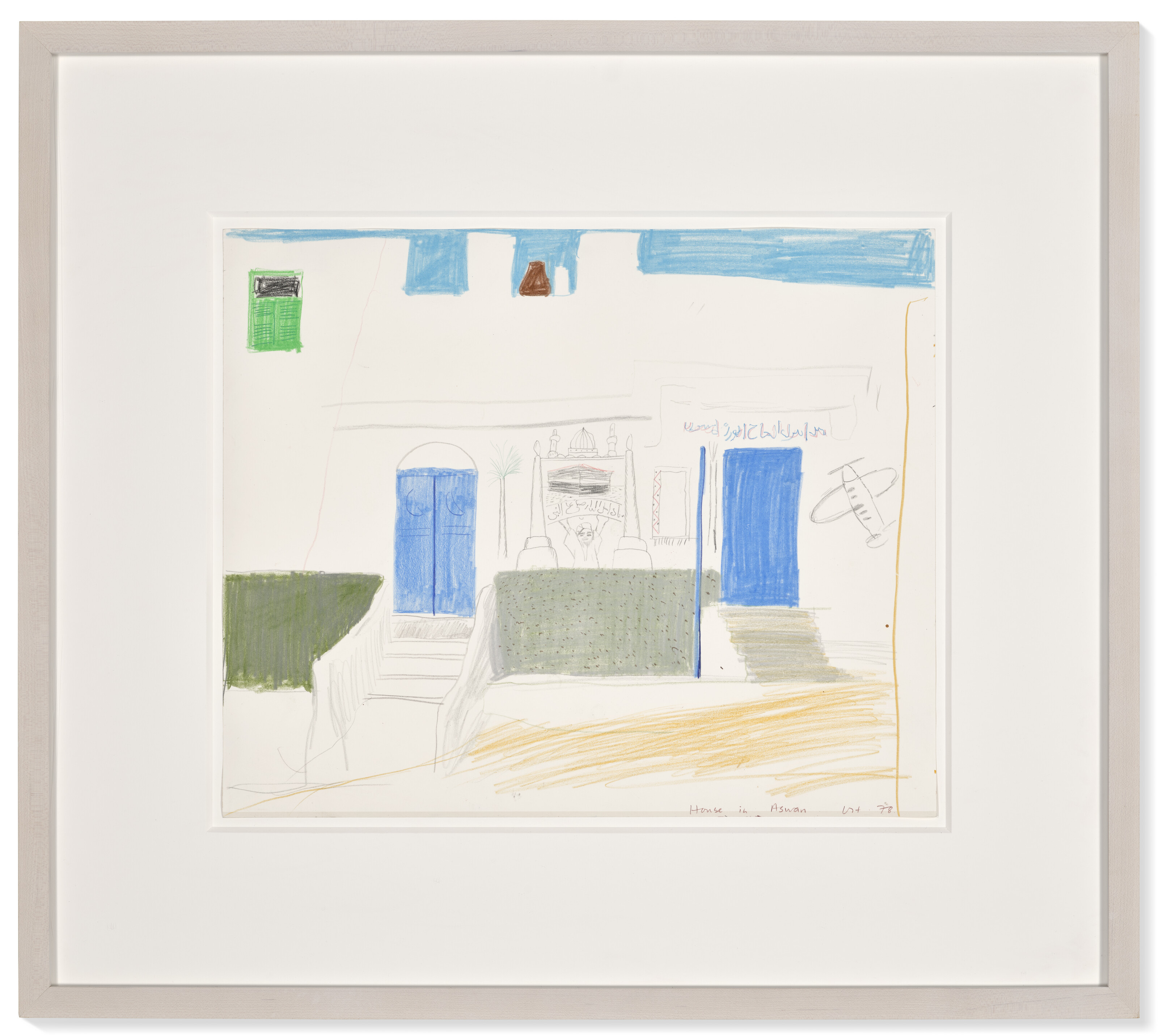 David Hockney — Дом в Асуане, изображение 2