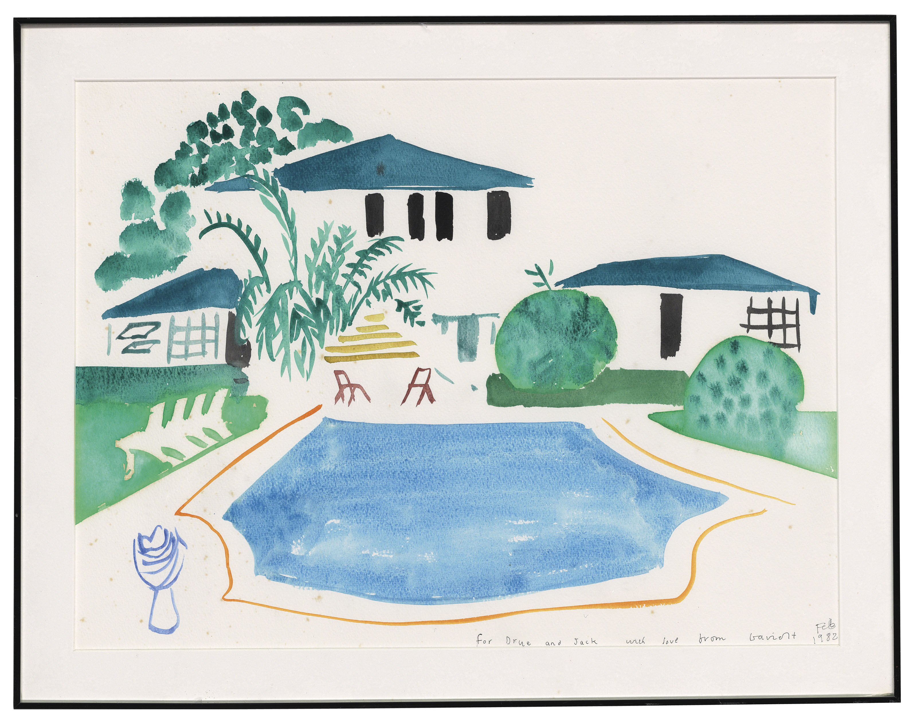 David Hockney — плавательный бассейн, изображение 2