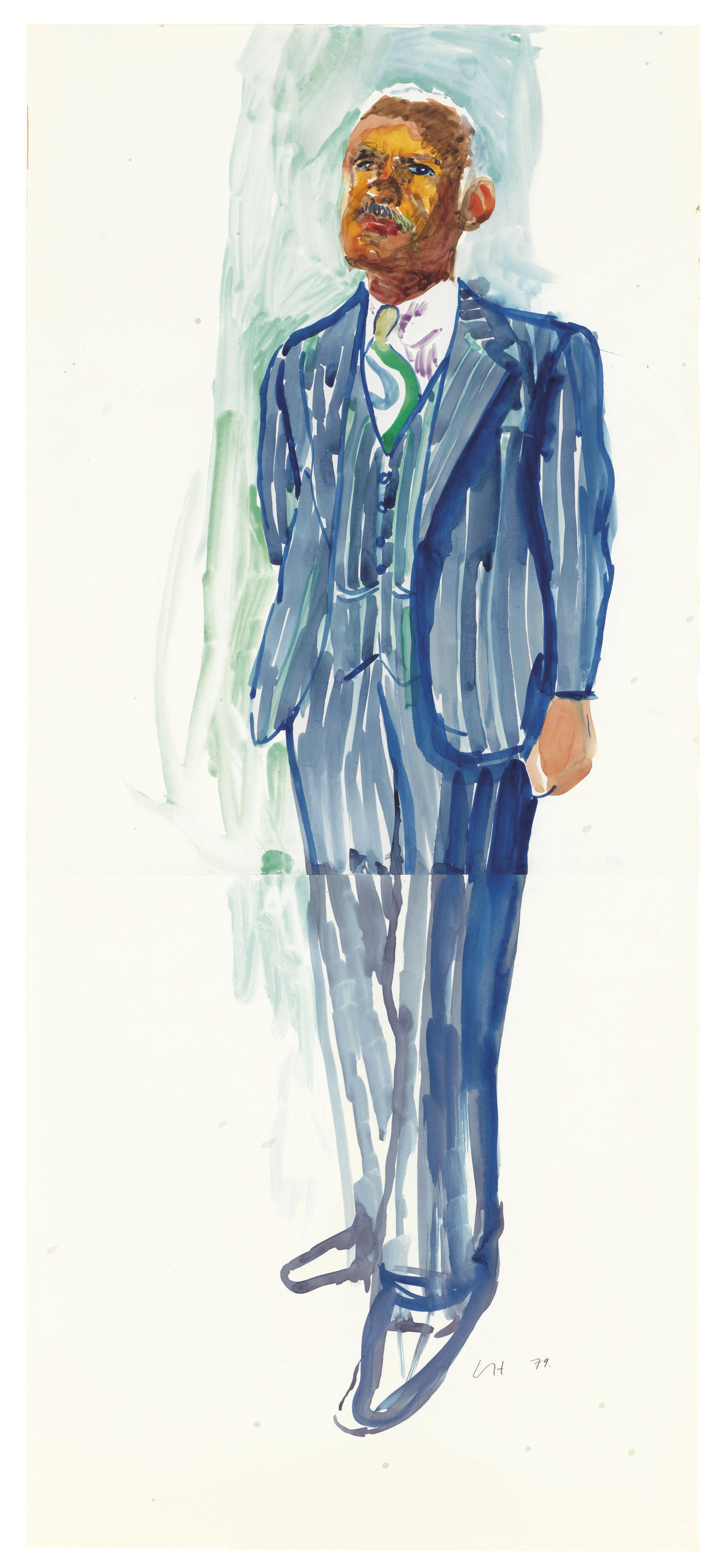 David Hockney — Доктор Леон Бэнкс