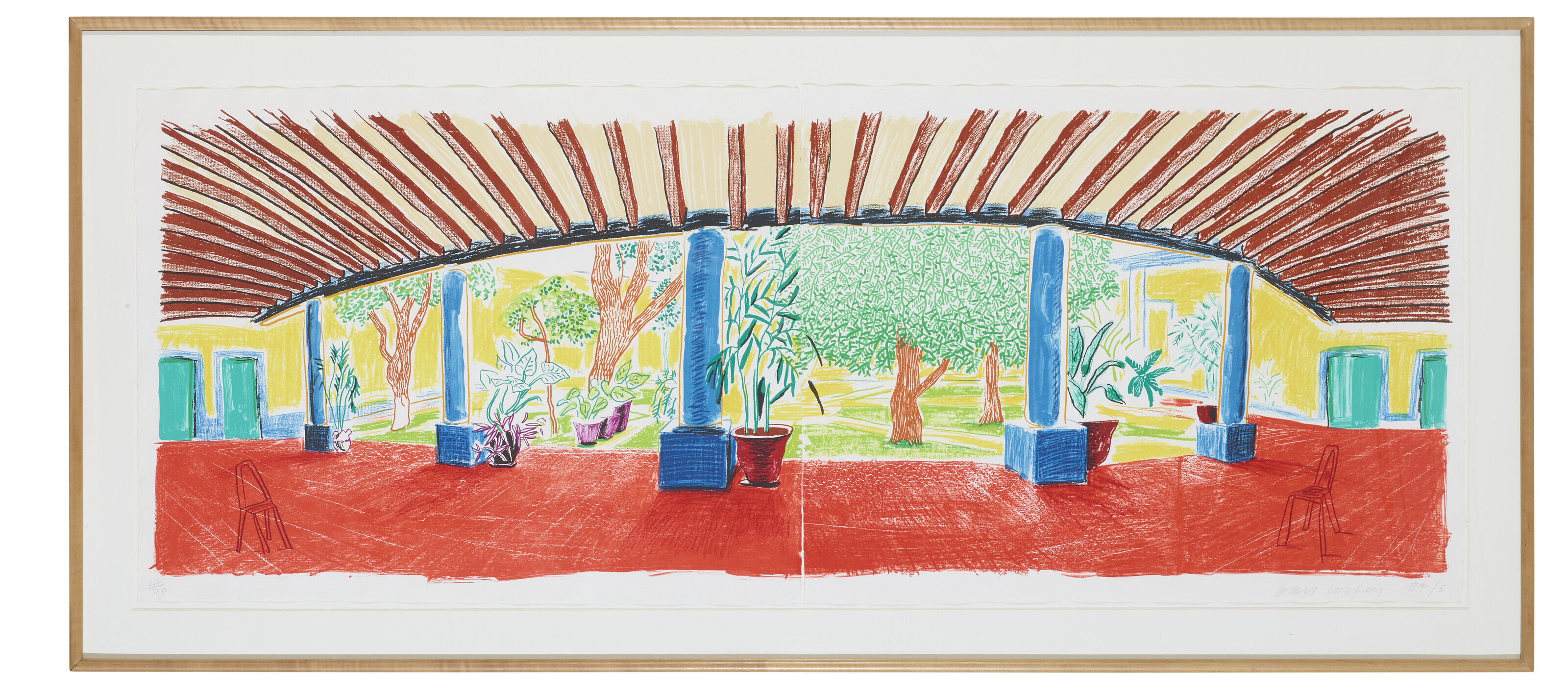 David Hockney — Отель "Акатлан": Первый день после переезда в центр внимания, изображение 2