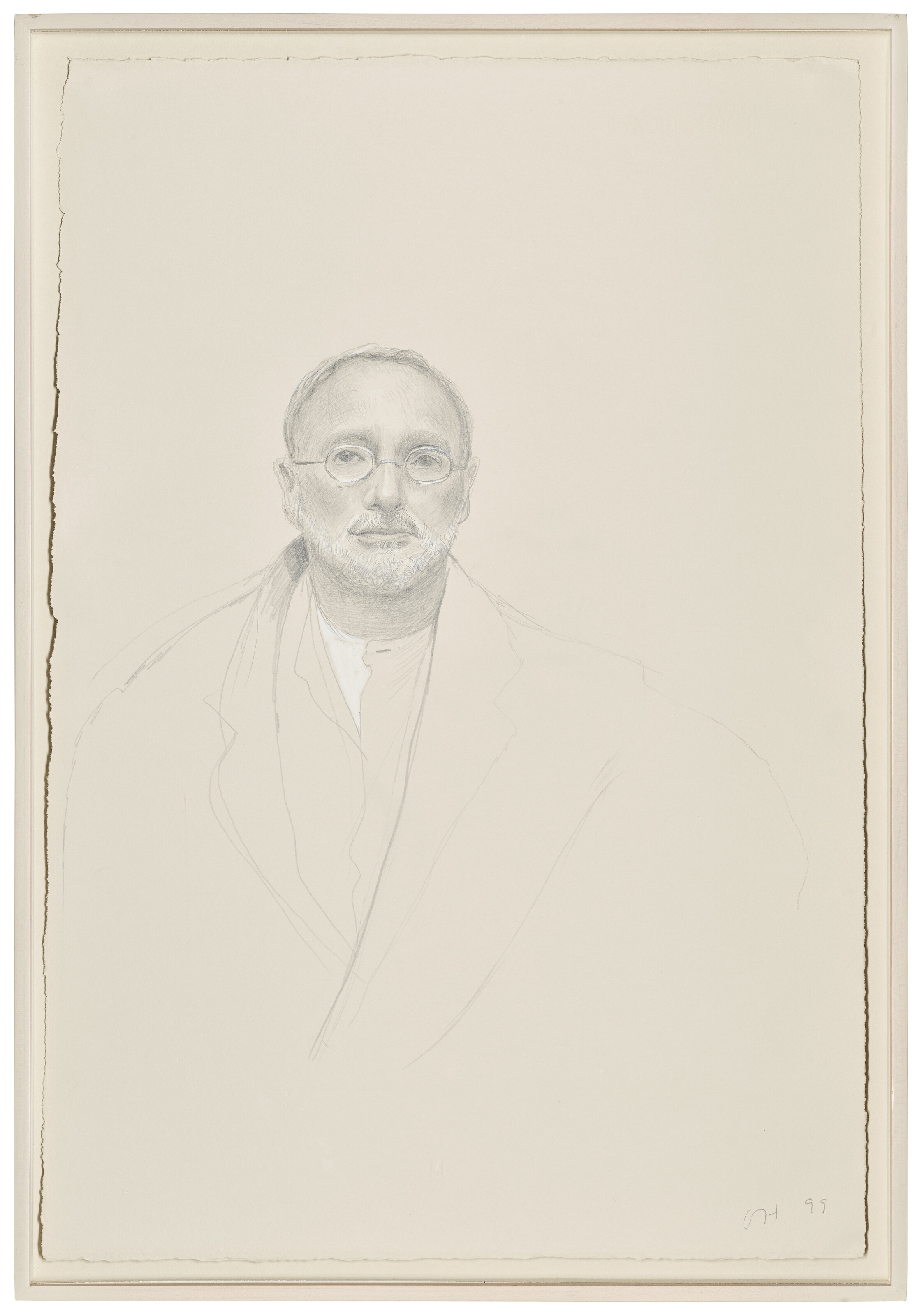 David Hockney — Роберт Литтман, Лос-Анджелес, 3 сентября 1999 года, изображение 2