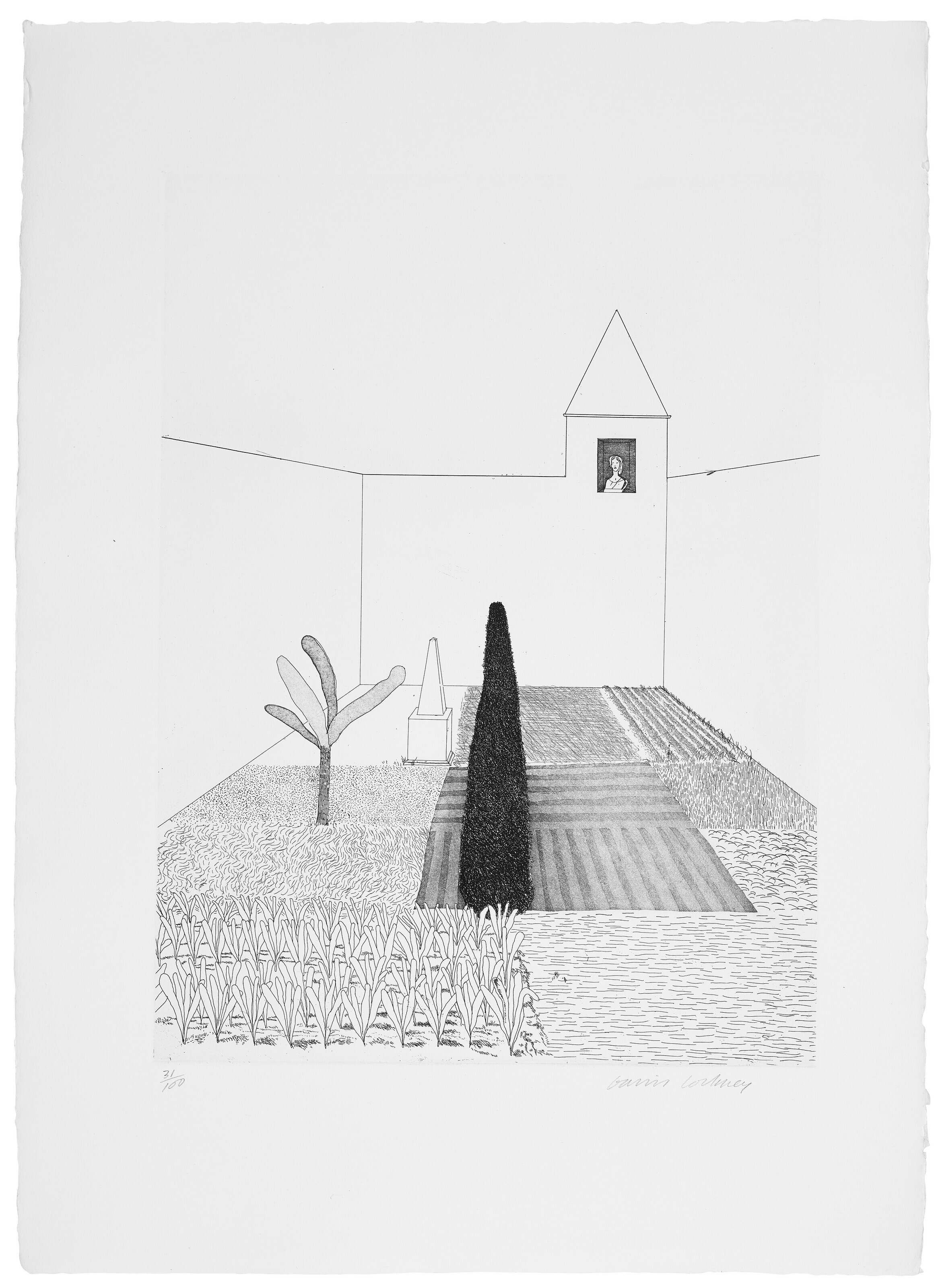 David Hockney — Иллюстрации к шести сказкам Братьев Гримм, изображение 5