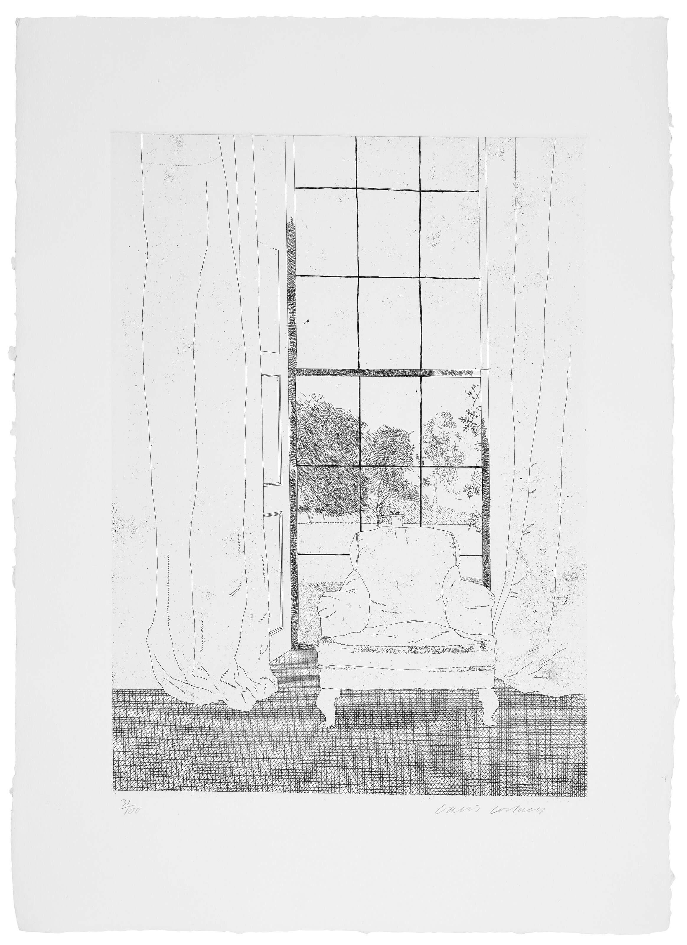 David Hockney — Иллюстрации к шести сказкам Братьев Гримм, изображение 7