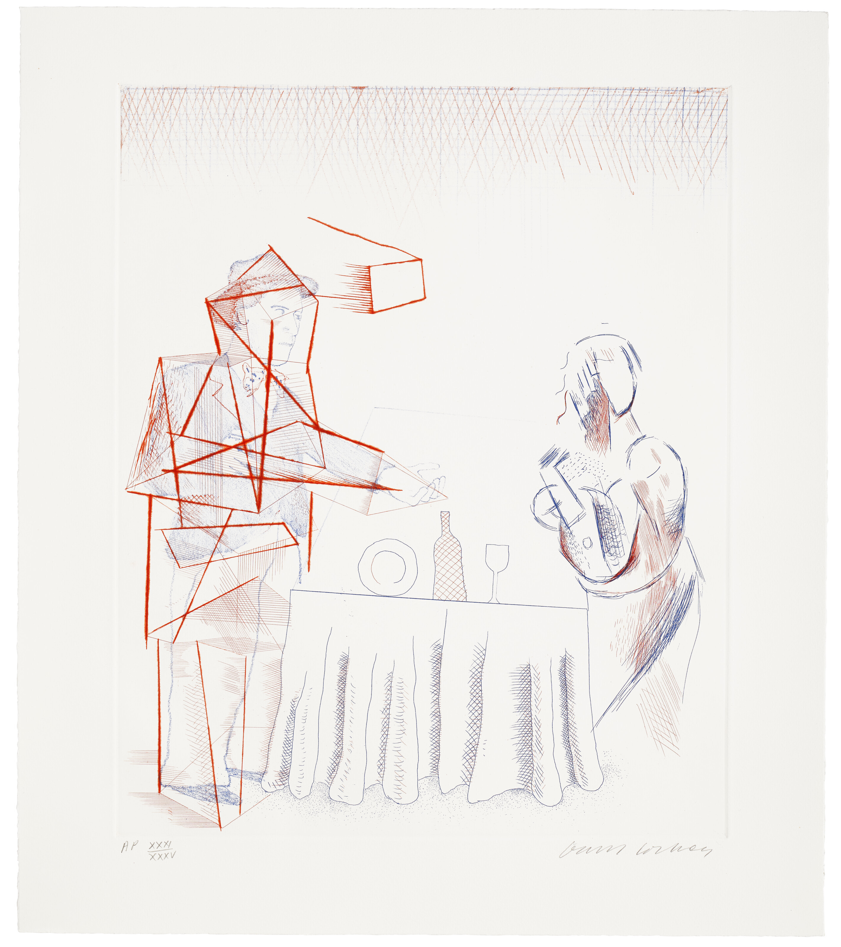 David Hockney — Синяя гитара, изображение 11