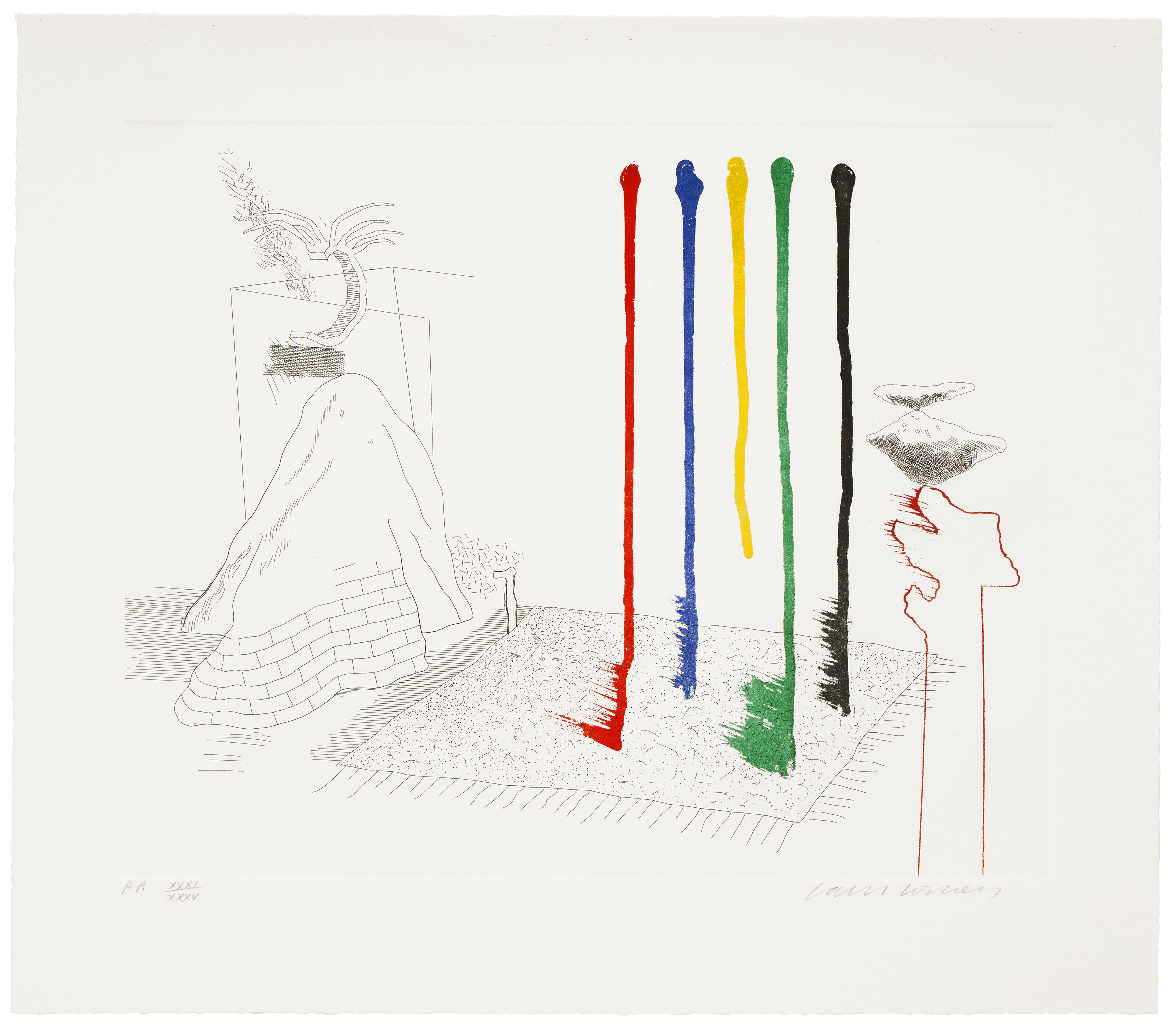 David Hockney — Синяя гитара, изображение 17