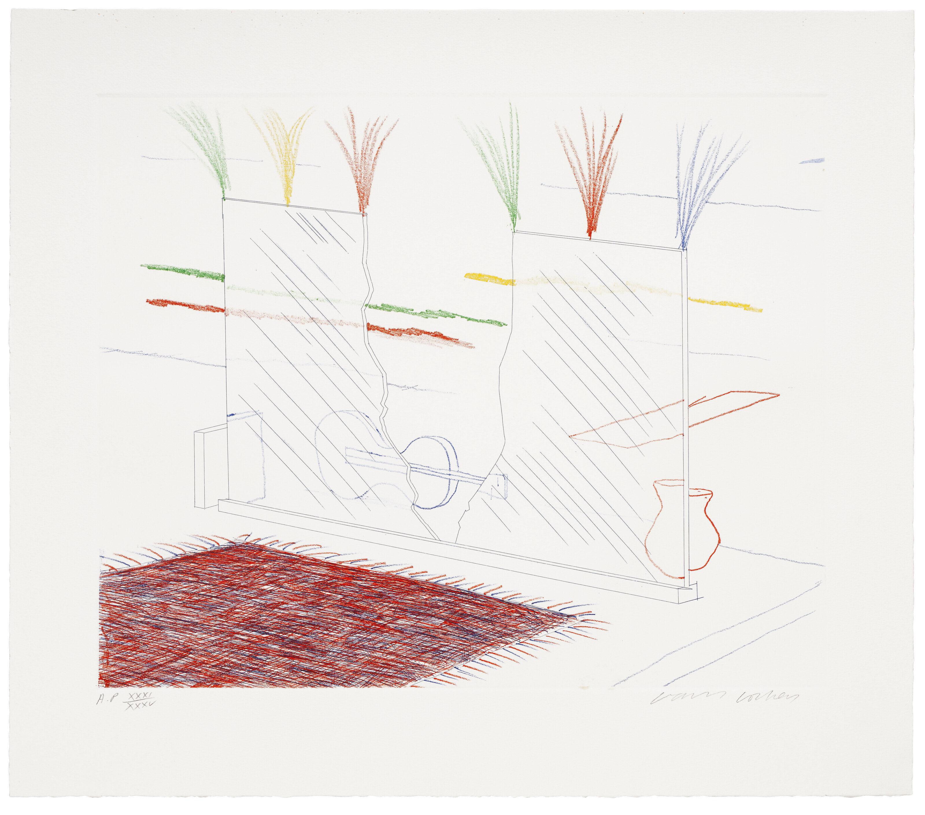 David Hockney — Синяя гитара, изображение 18