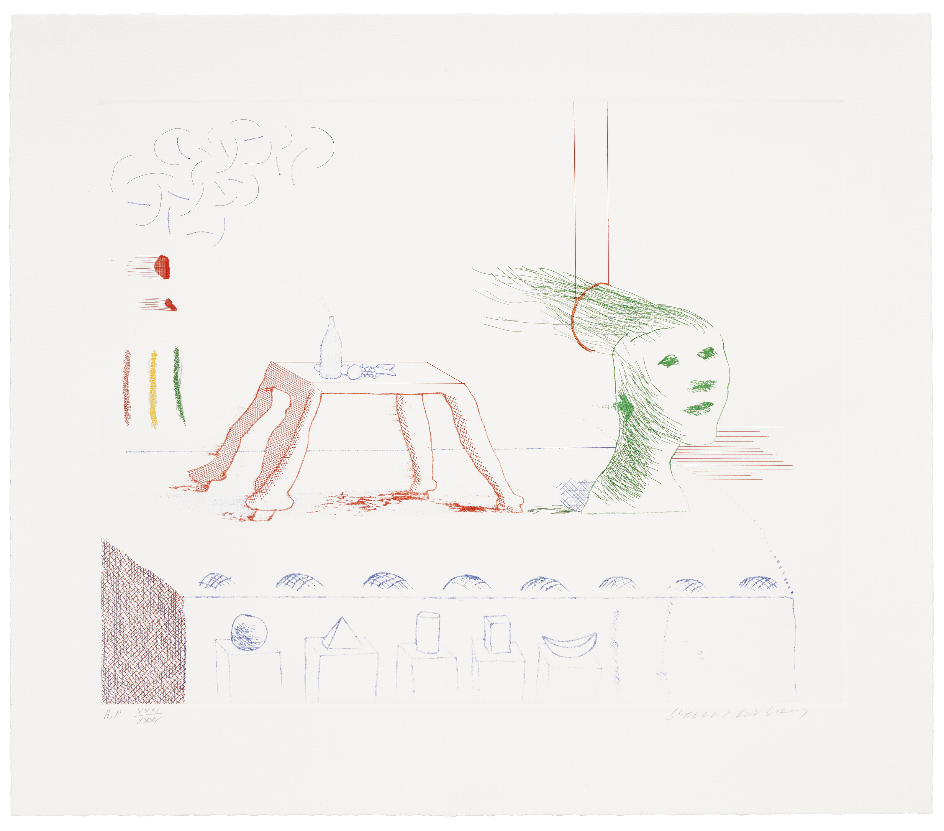 David Hockney — Синяя гитара, изображение 19