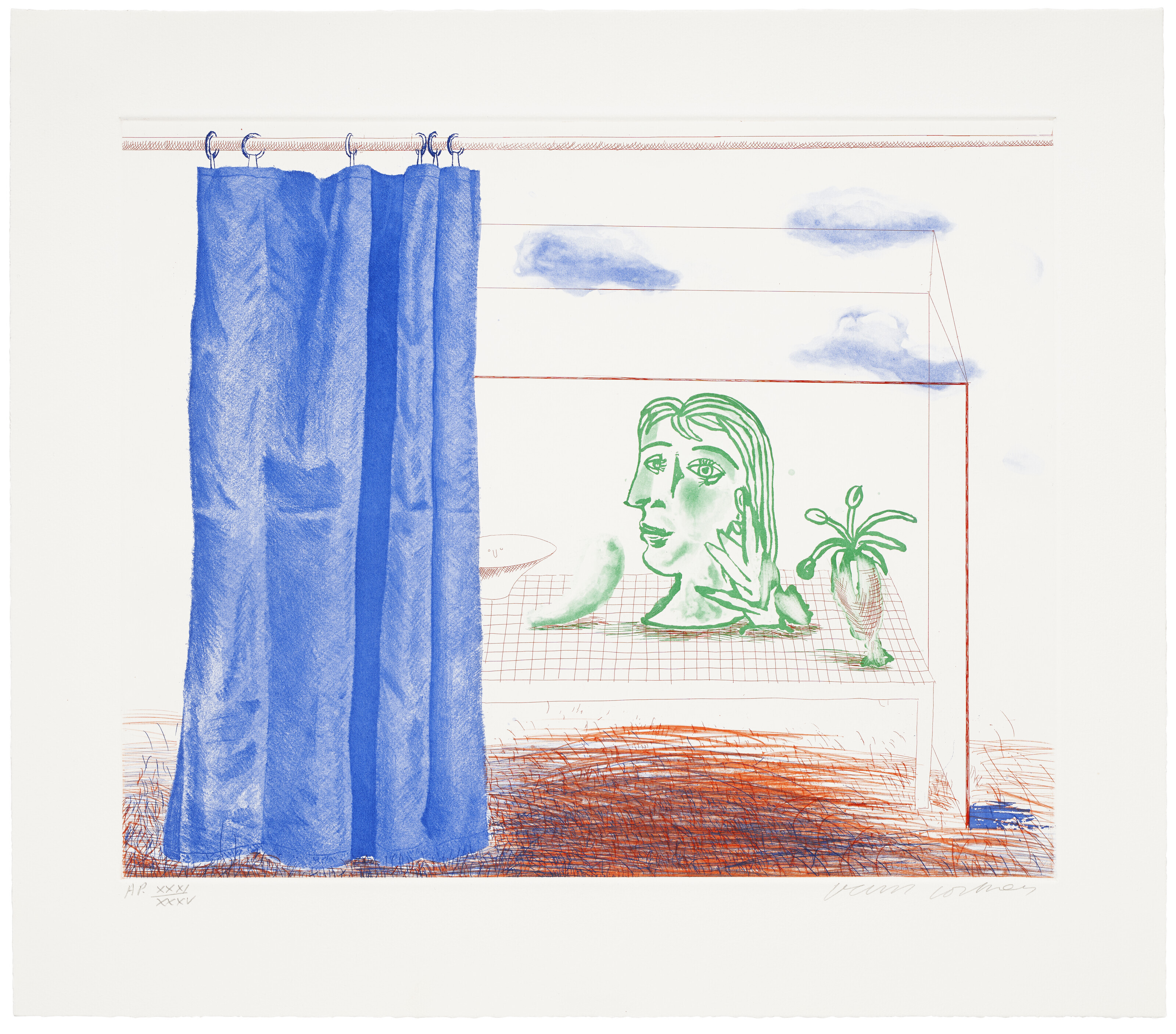 David Hockney — Синяя гитара, изображение 21