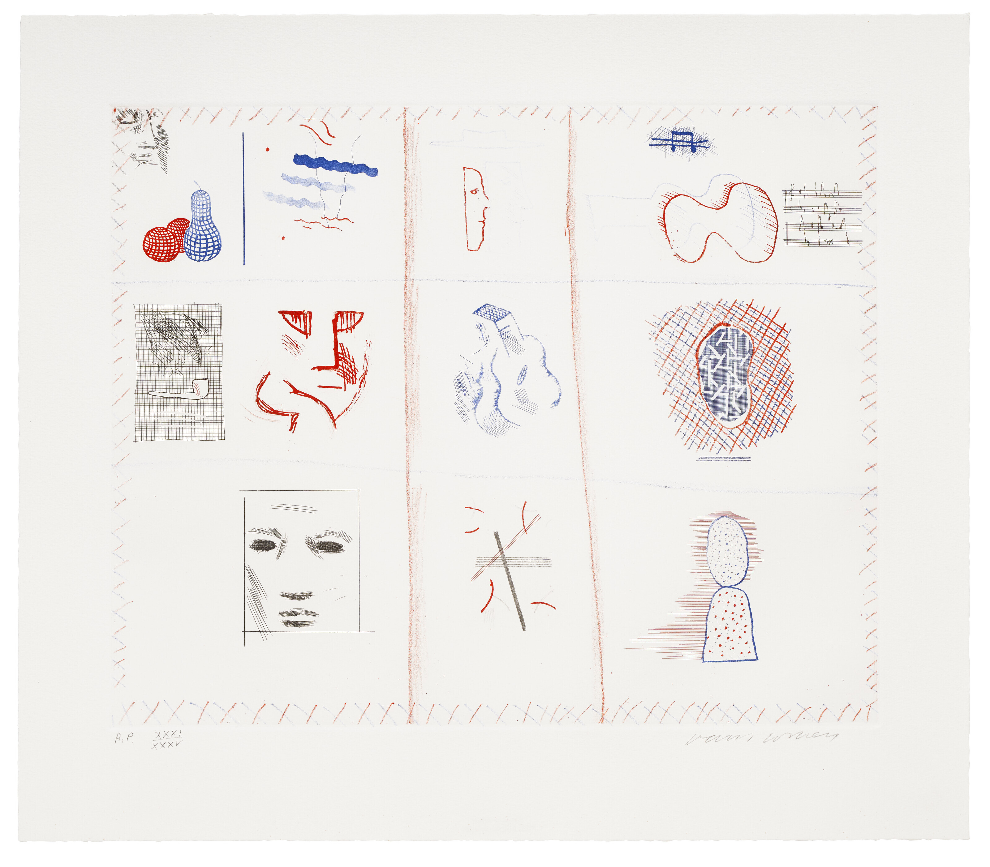 David Hockney — Синяя гитара, изображение 6