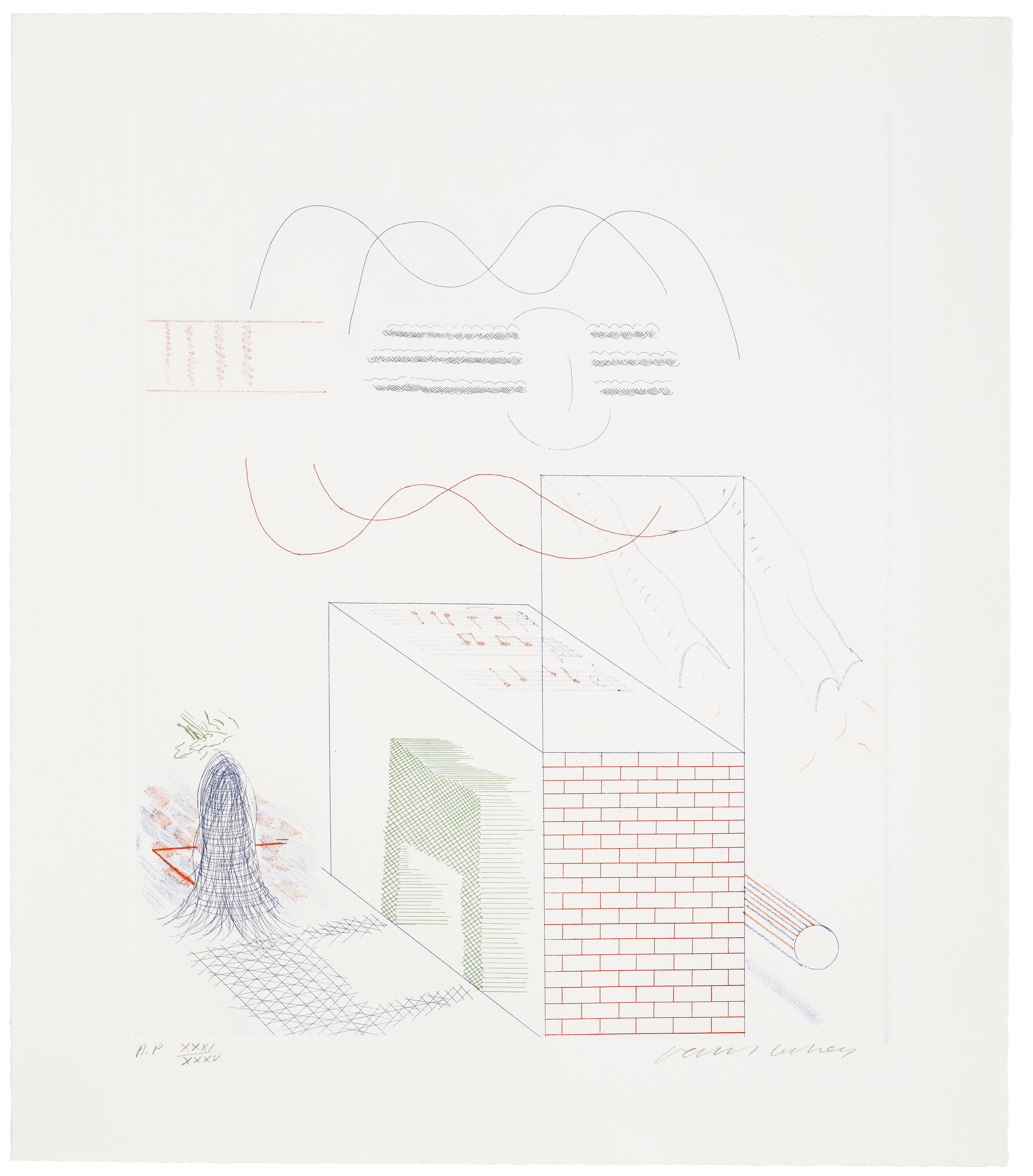 David Hockney — Синяя гитара, изображение 9