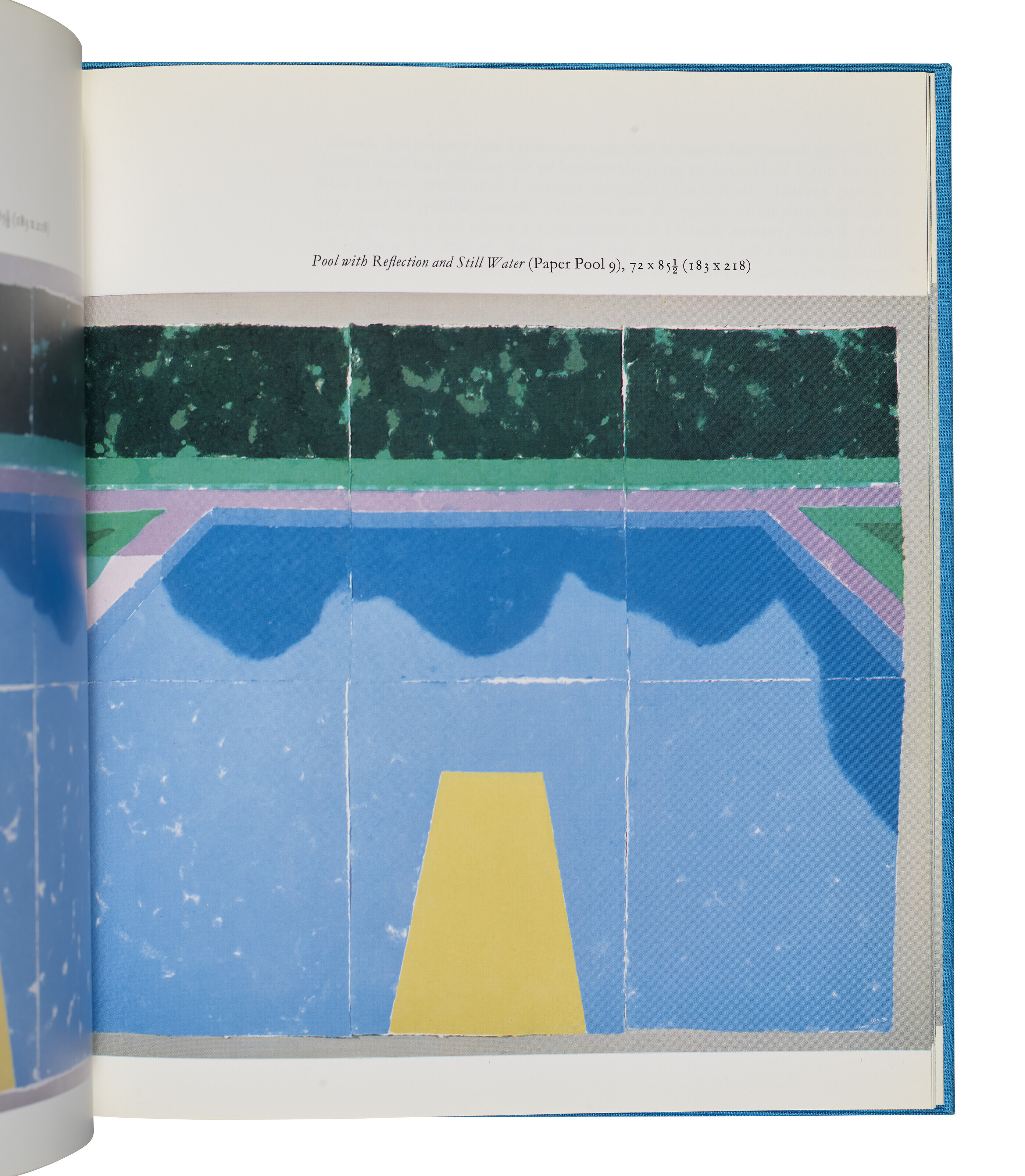 David Hockney — Бассейн из бумаги и синих чернил для книги, изображение 4
