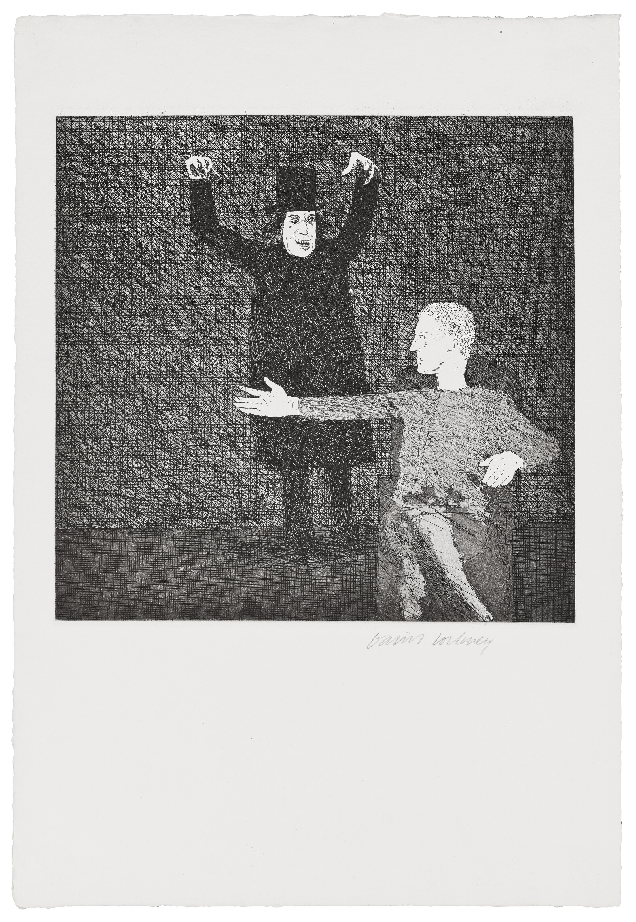 David Hockney — Иллюстрации к "Шести сказкам" Братьев Гримм, изображение 3