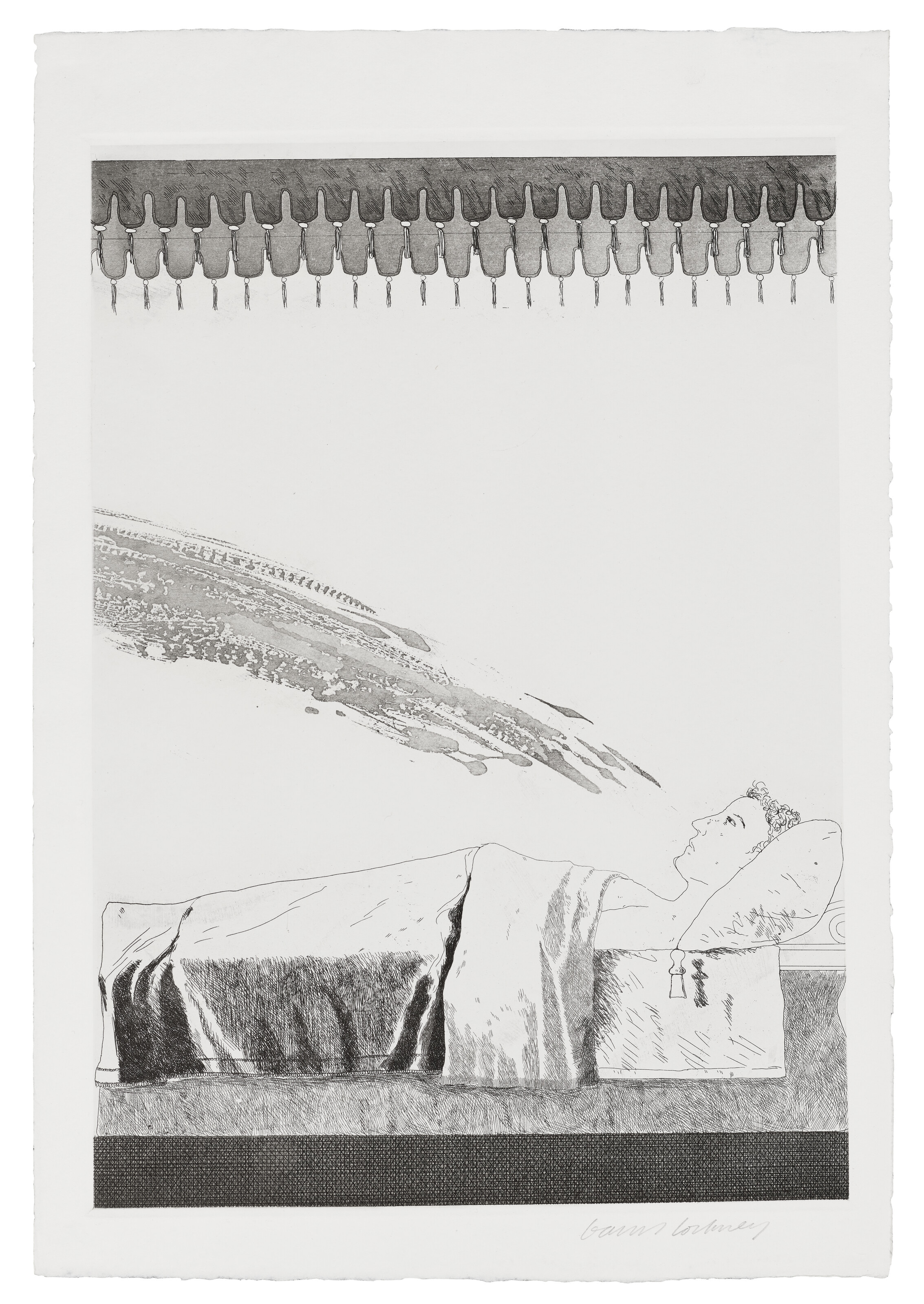 David Hockney — Иллюстрации к "Шести сказкам" Братьев Гримм, изображение 4