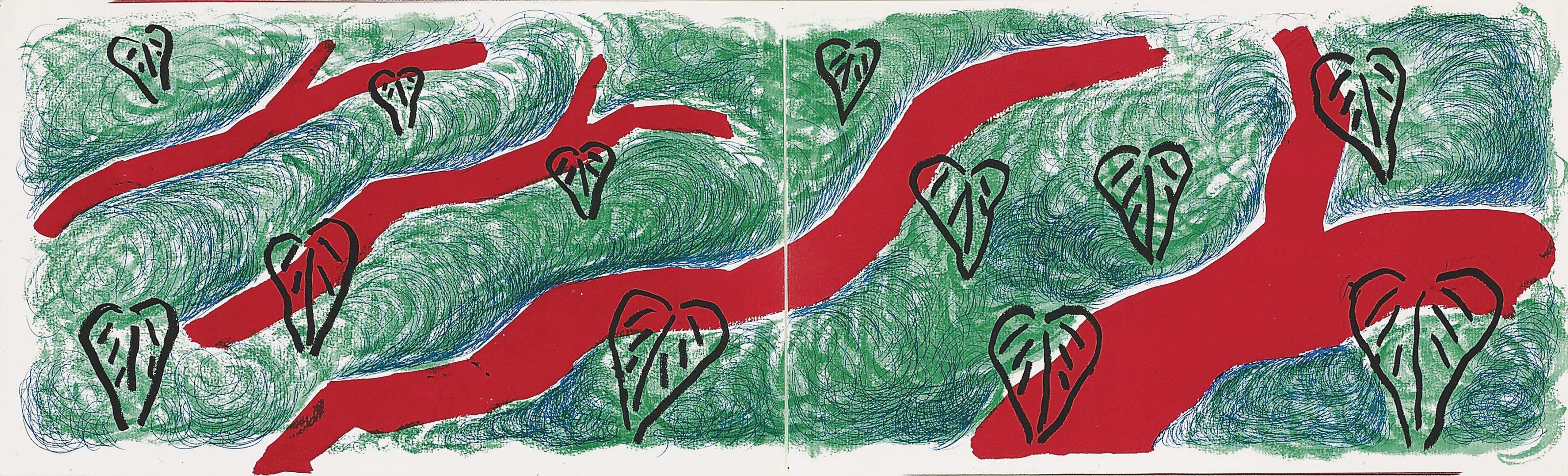 David Hockney — Елка, ноябрь (Токио, 321), изображение 4