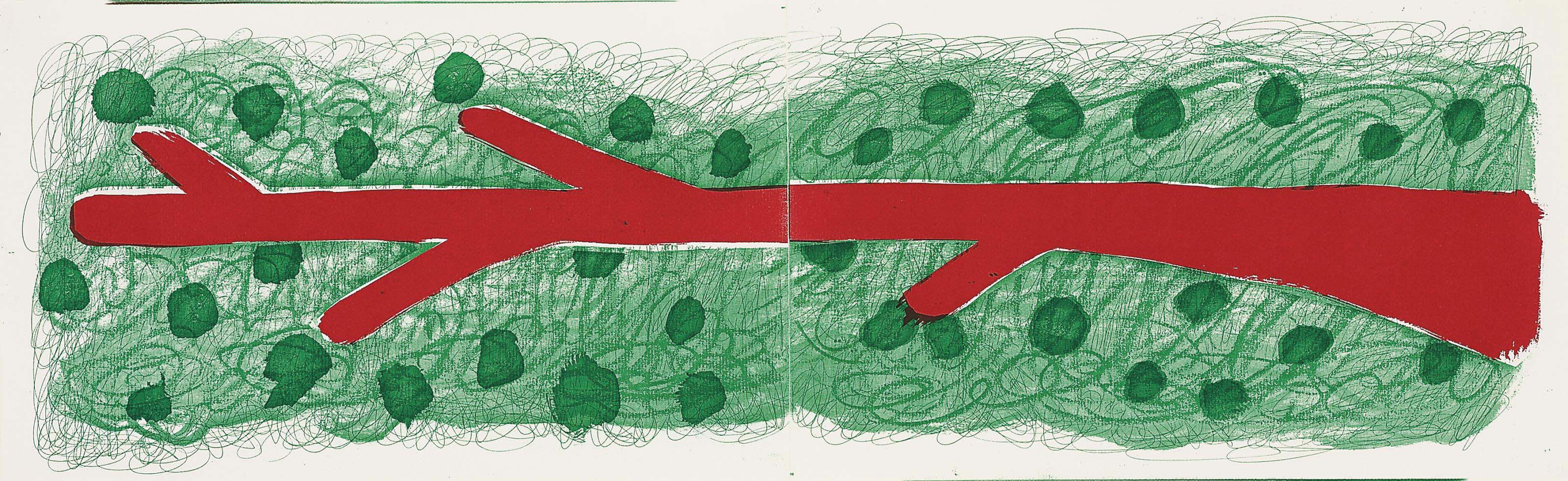 David Hockney — Елка, ноябрь (Токио, 321), изображение 5
