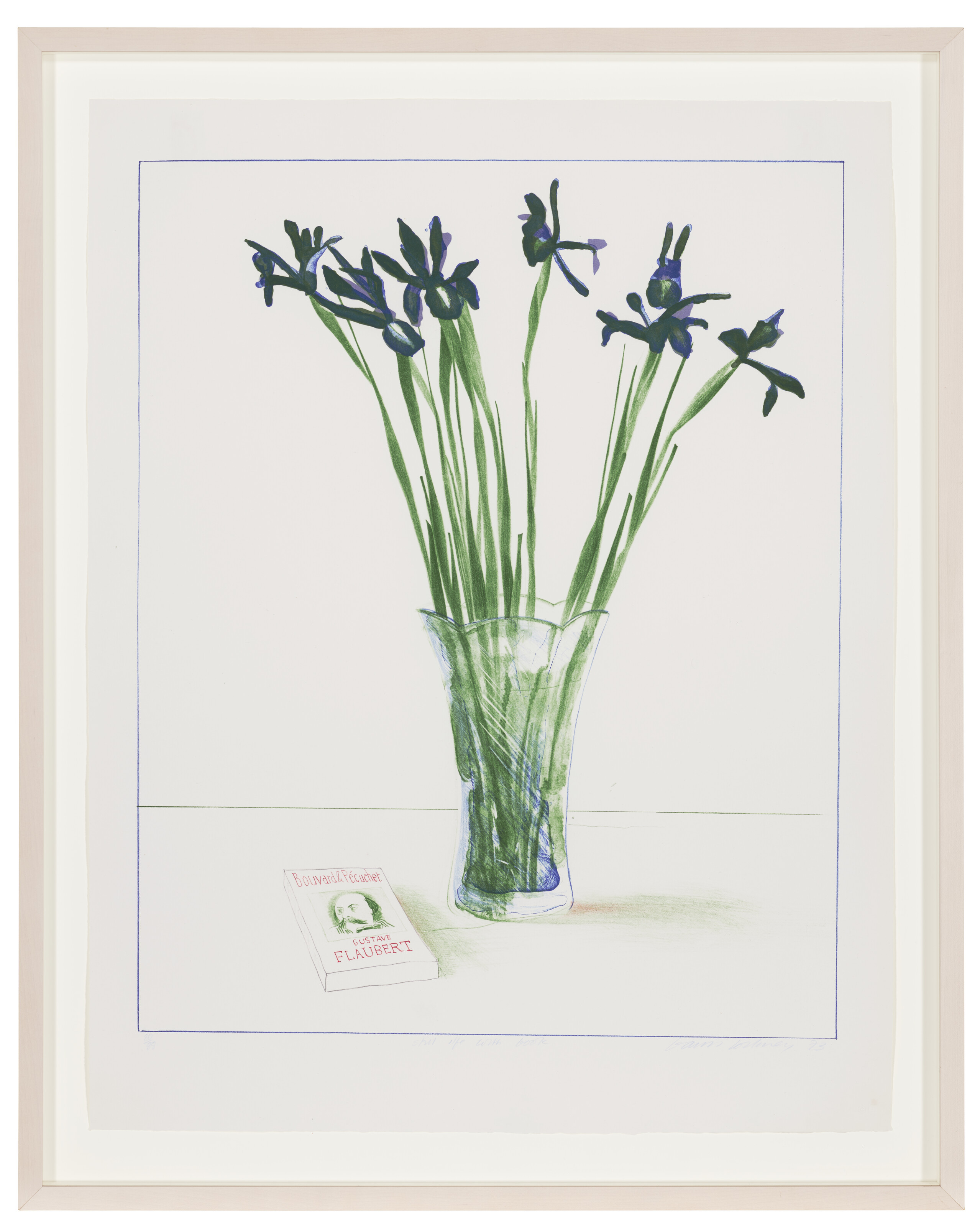 David Hockney — Натюрморт с книгой, изображение 2