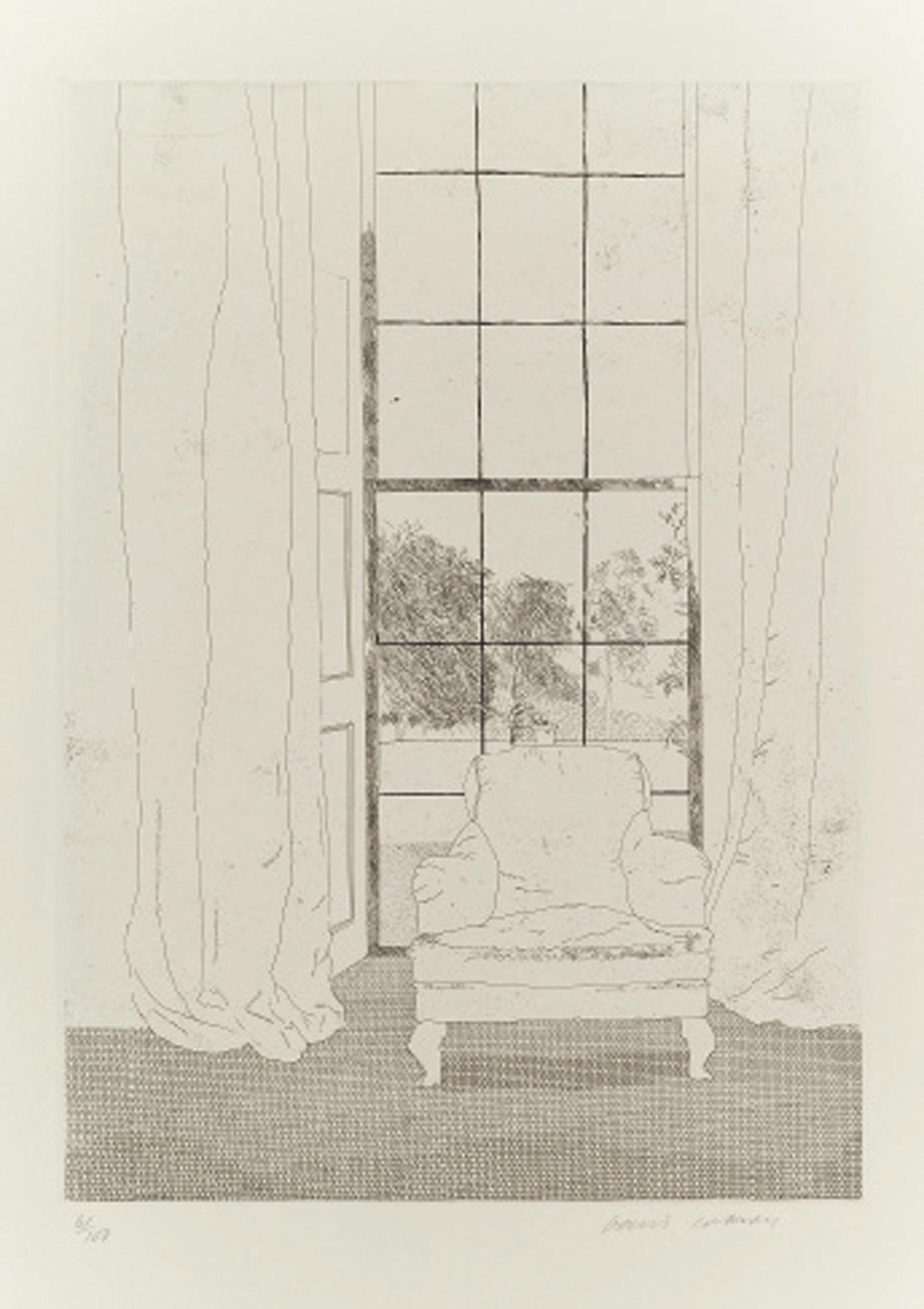 David Hockney — Иллюстрации к шести сказкам Братьев Гримм (S.A.C. 70-108; Токио 67-105), изображение 4