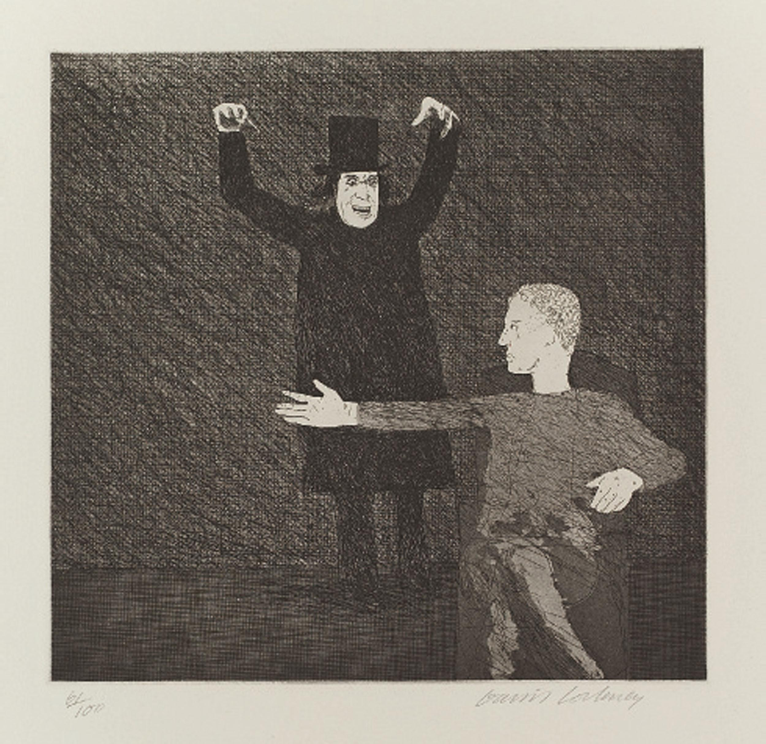 David Hockney — Иллюстрации к шести сказкам Братьев Гримм (S.A.C. 70-108; Токио 67-105), изображение 6