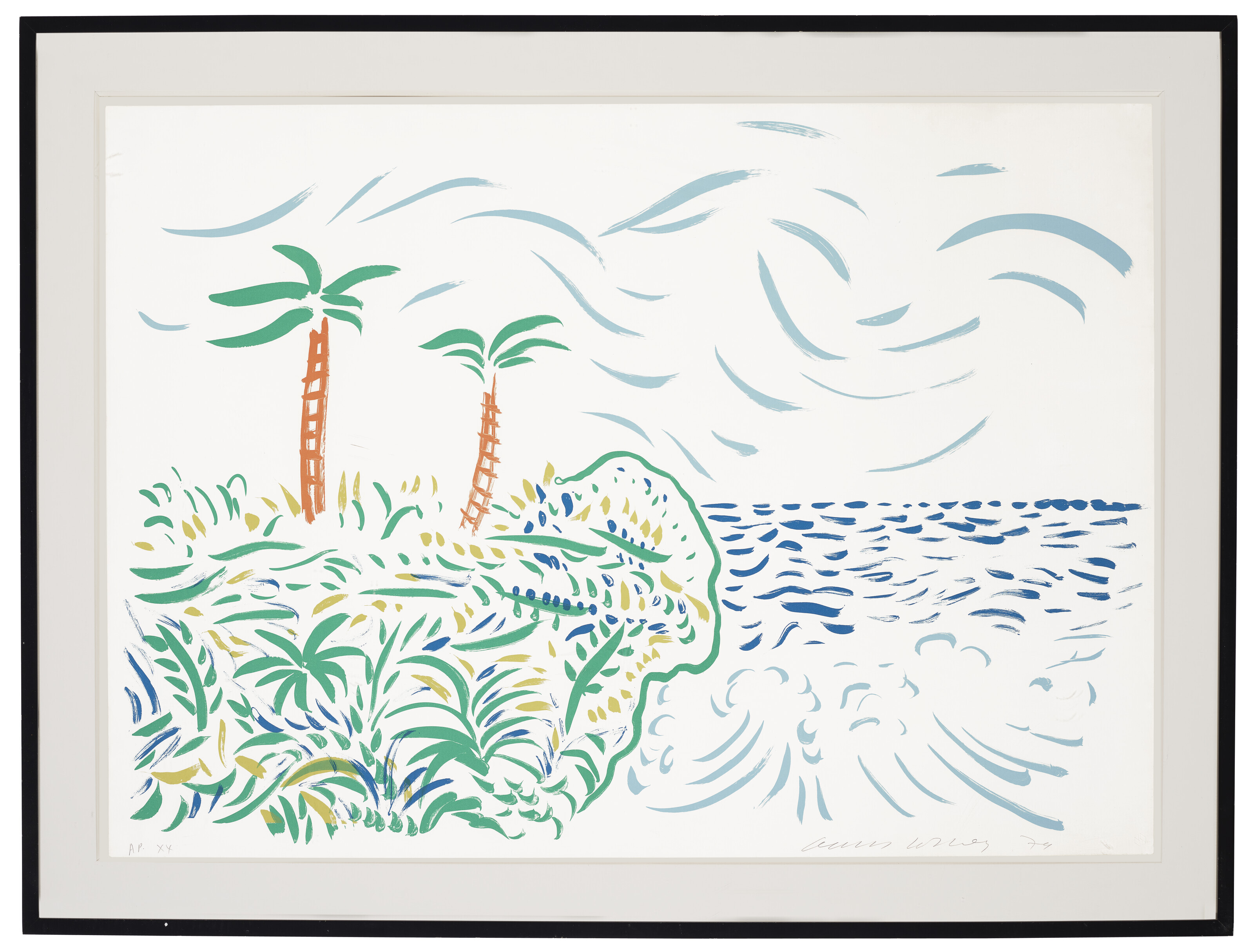 David Hockney — Бора-Бора, изображение 2