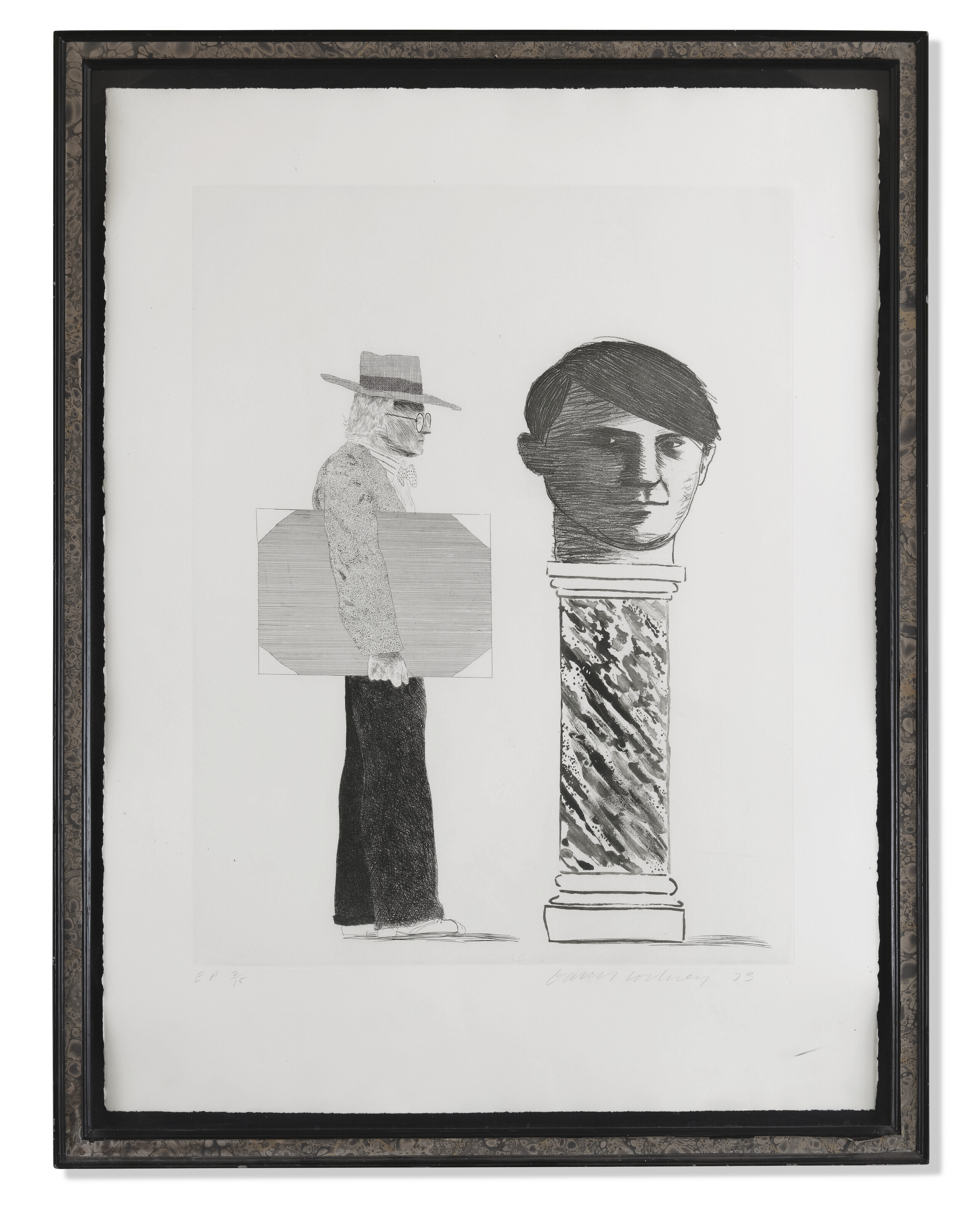 David Hockney — Студент: Дань уважения Пикассо, изображение 2
