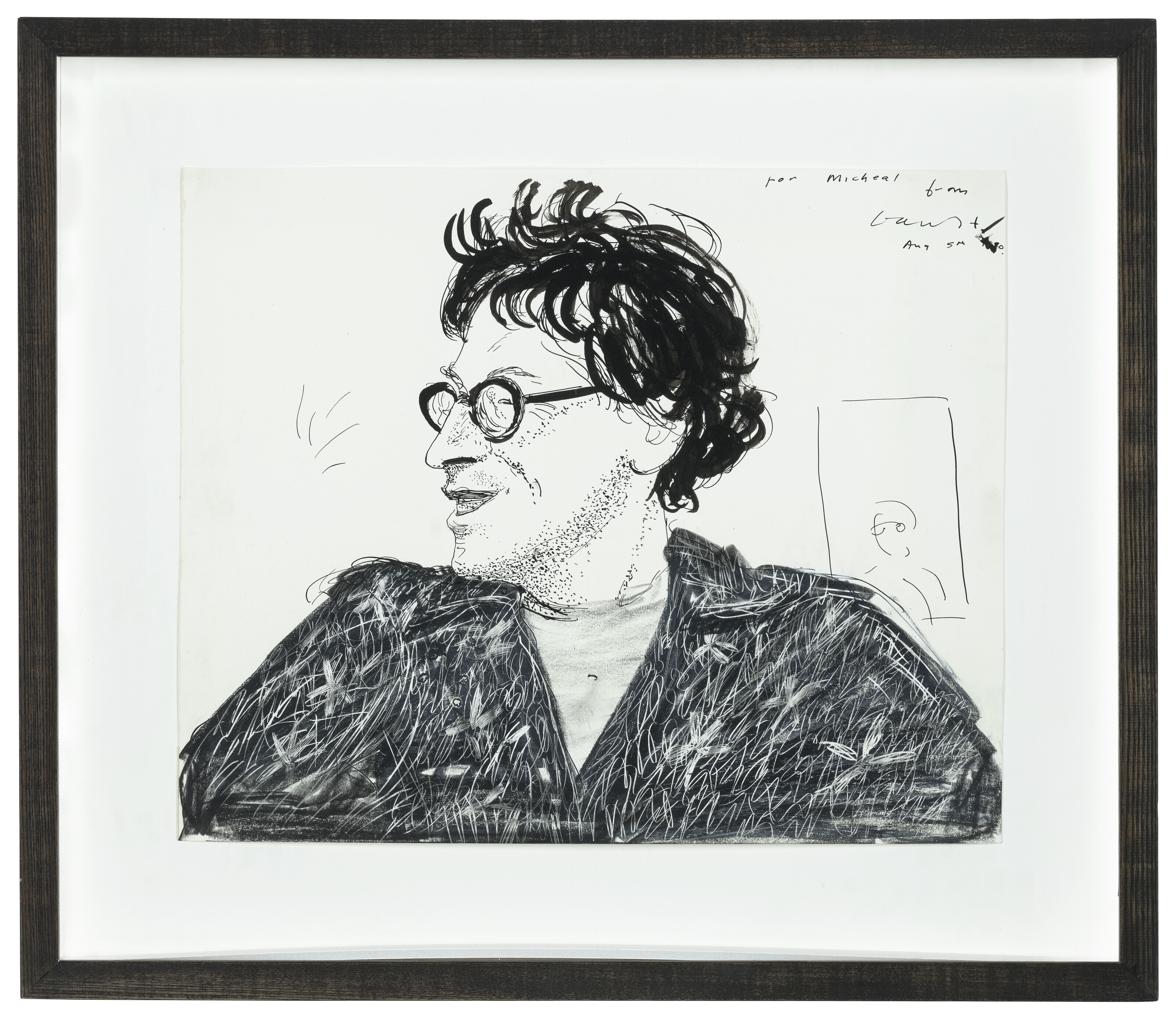David Hockney — Портрет Майкла Горовица, изображение 2