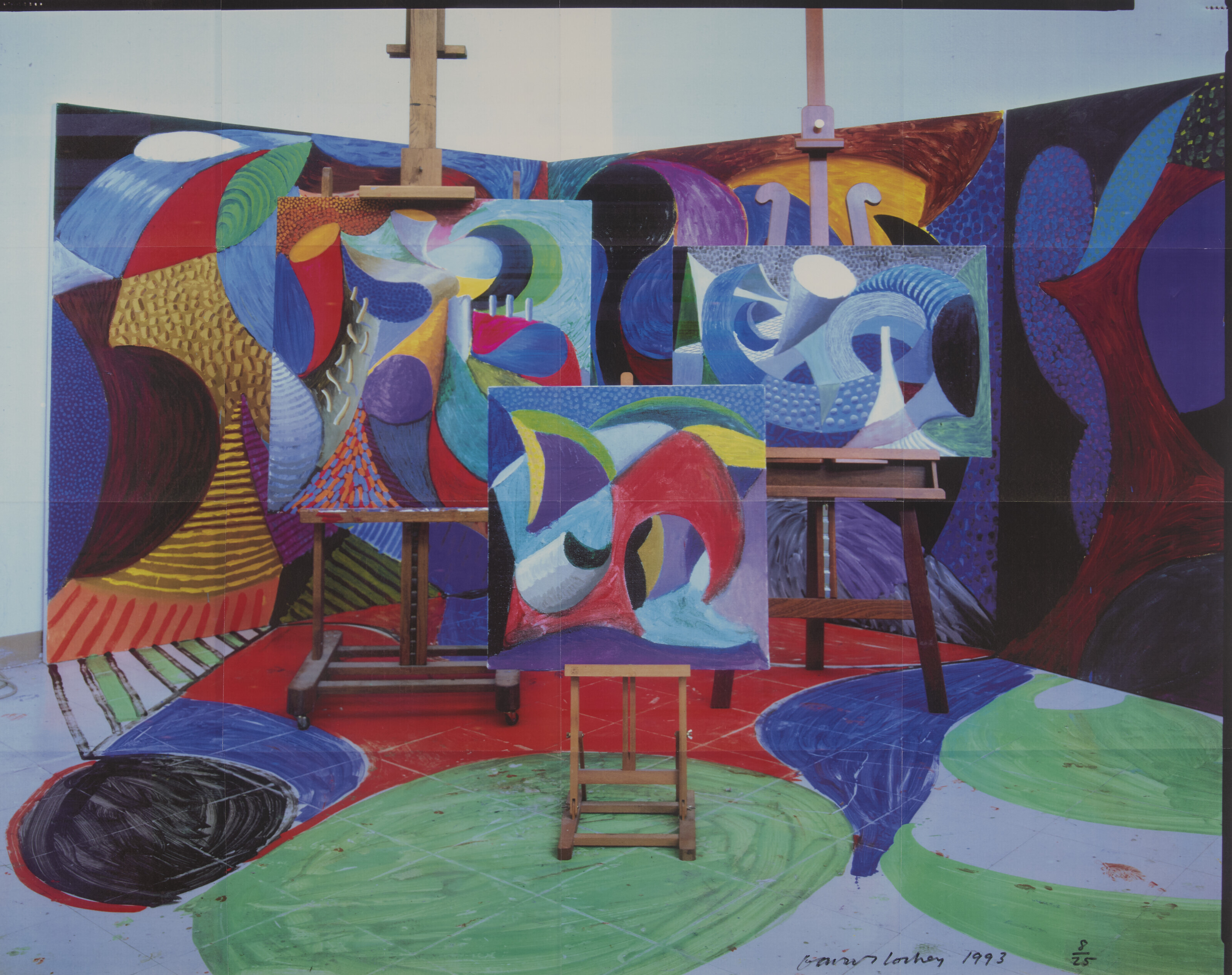 David Hockney — Окрашенная среда II