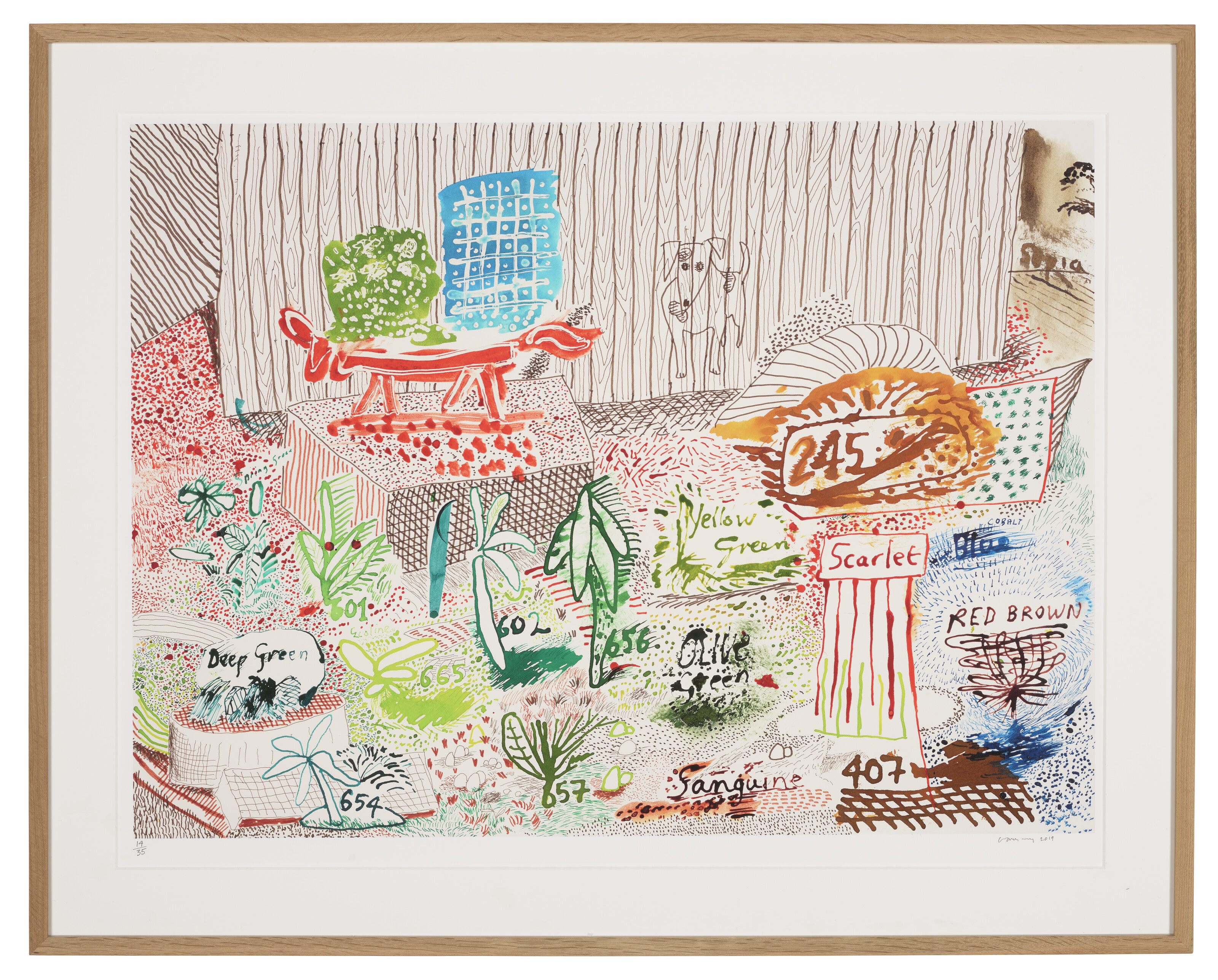 David Hockney — Тест чернил, 19-21 марта, изображение 2