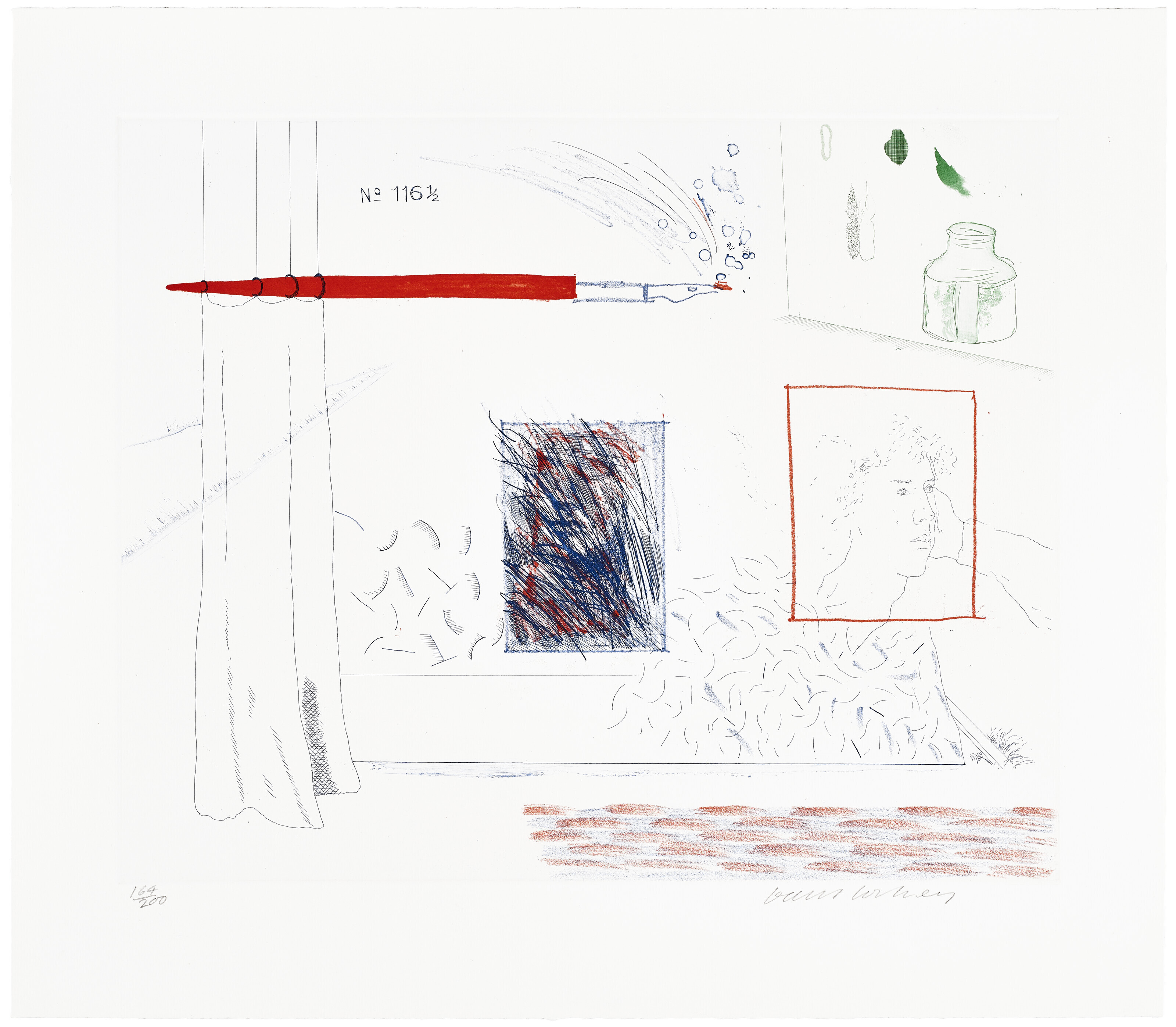 David Hockney — Синяя гитара, изображение 15