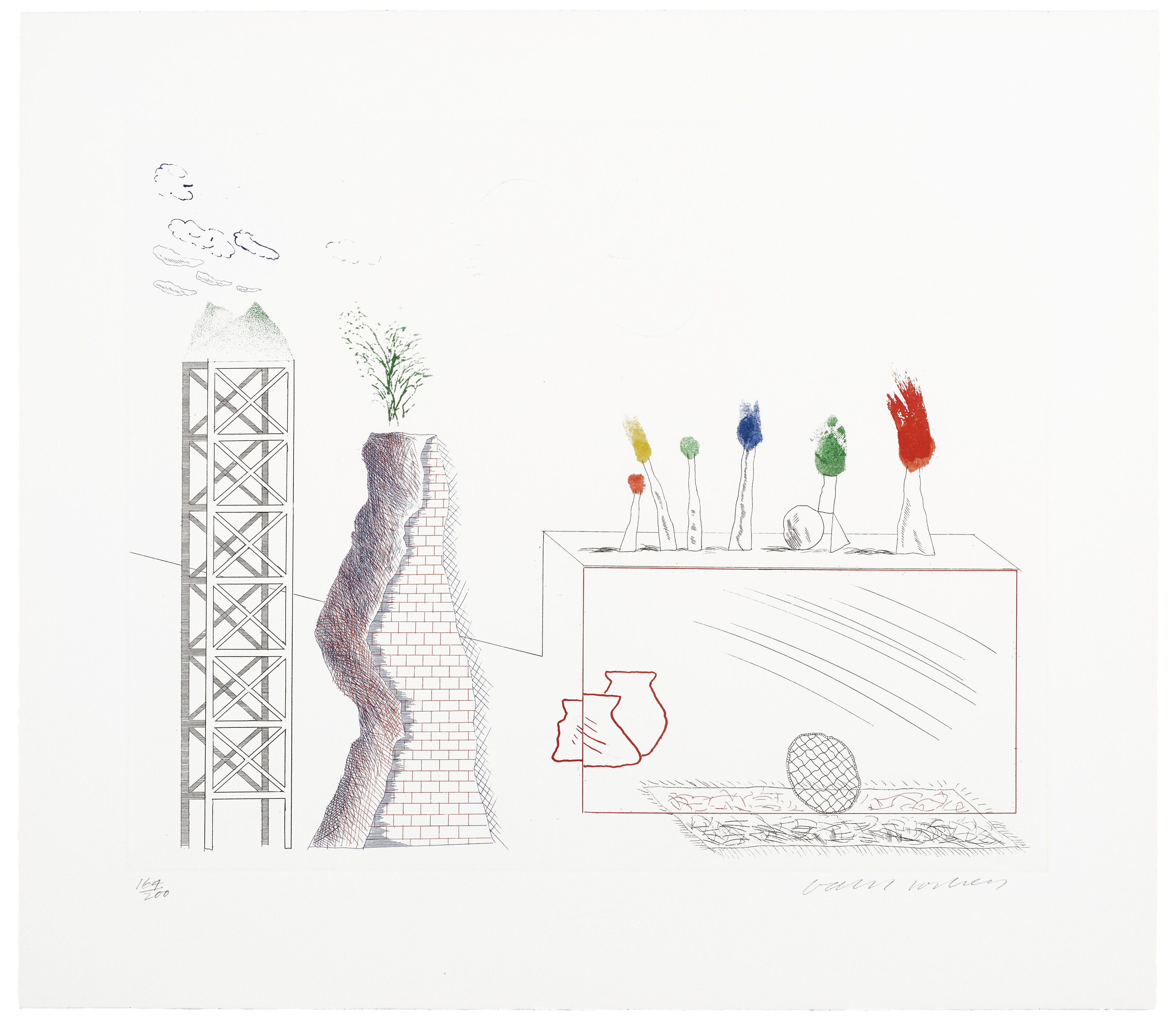 David Hockney — Синяя гитара, изображение 4