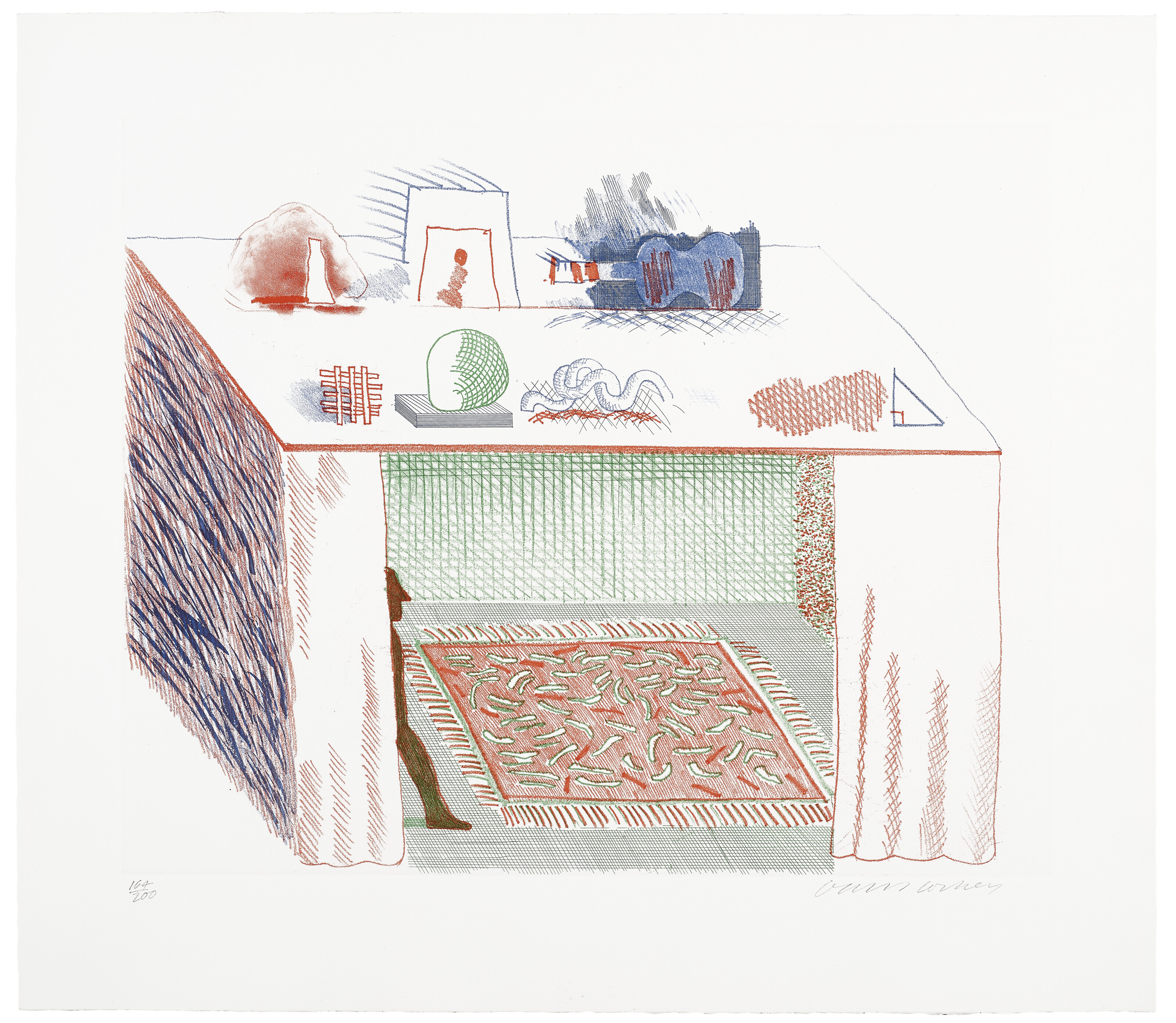 David Hockney — Синяя гитара, изображение 10