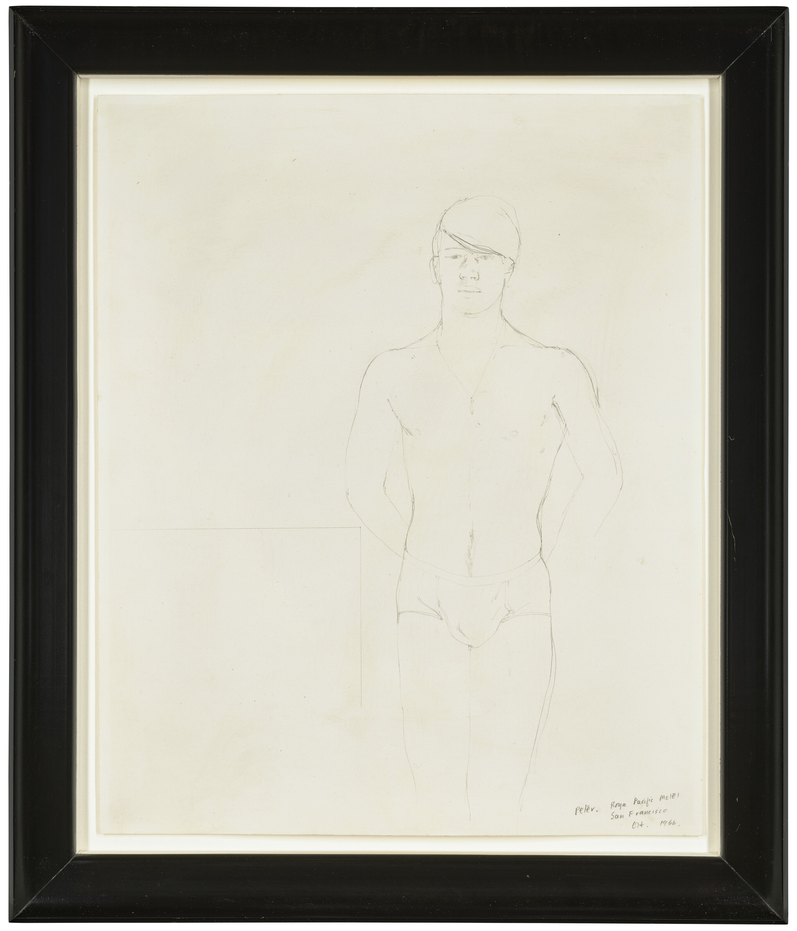 David Hockney — Питер, мотель "Ройял Пасифик", Сан-Франциско, изображение 2