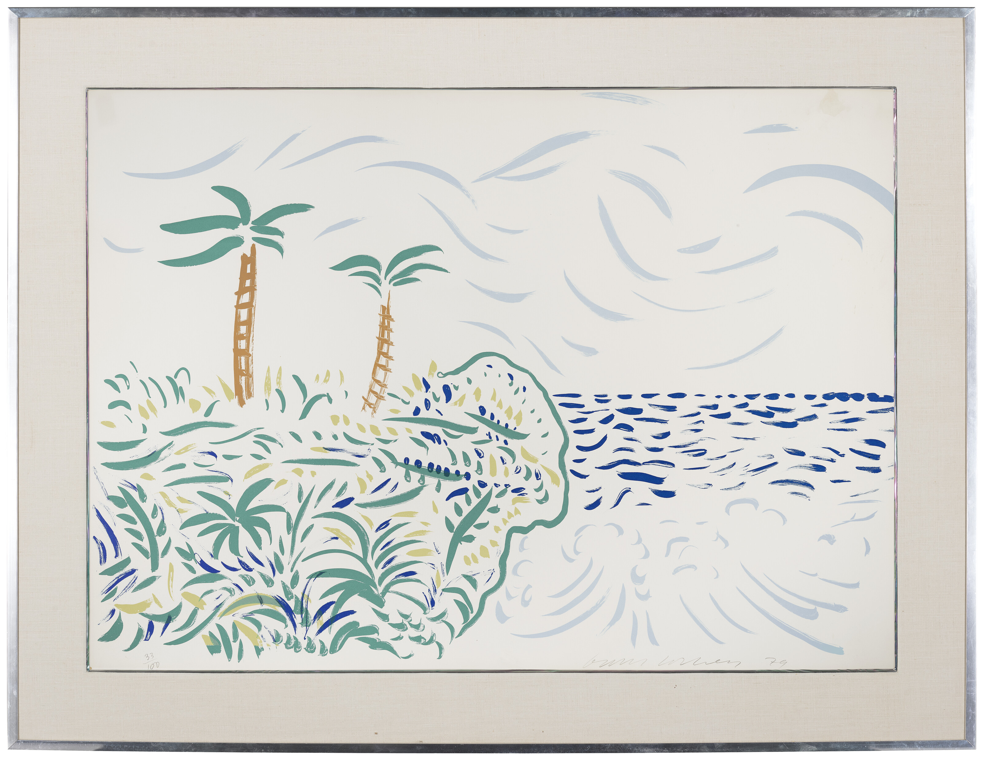David Hockney — Бора-Бора, изображение 2